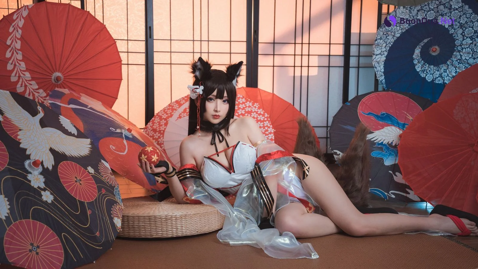 Cosplay rioko凉凉子 Azurlane Amagi - Photo 14