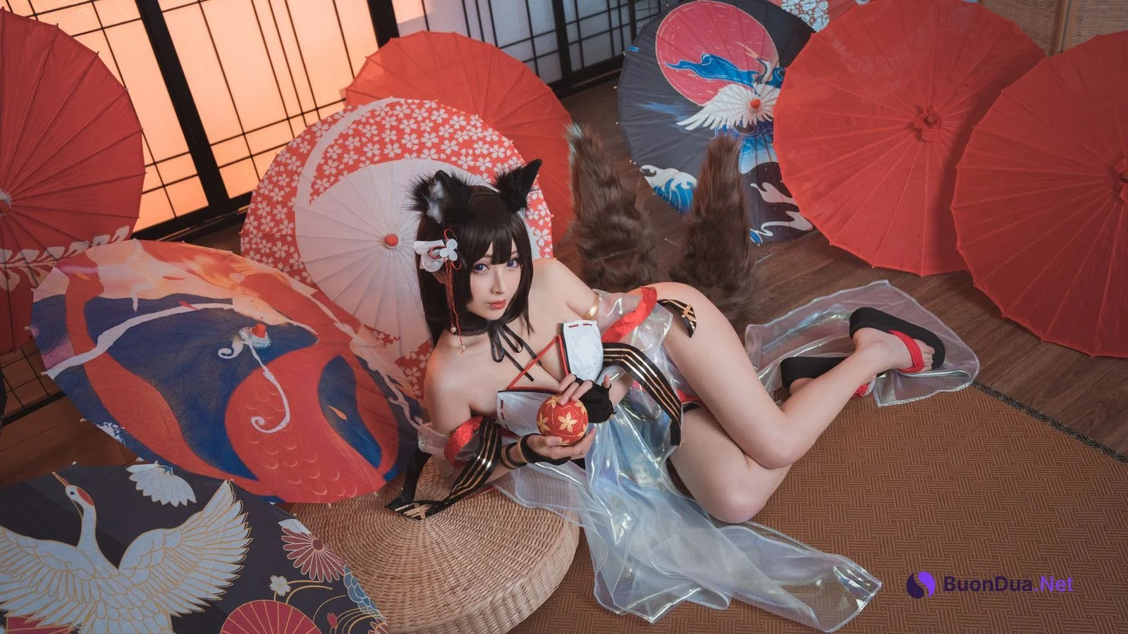Cosplay rioko凉凉子 Azurlane Amagi - Photo 15