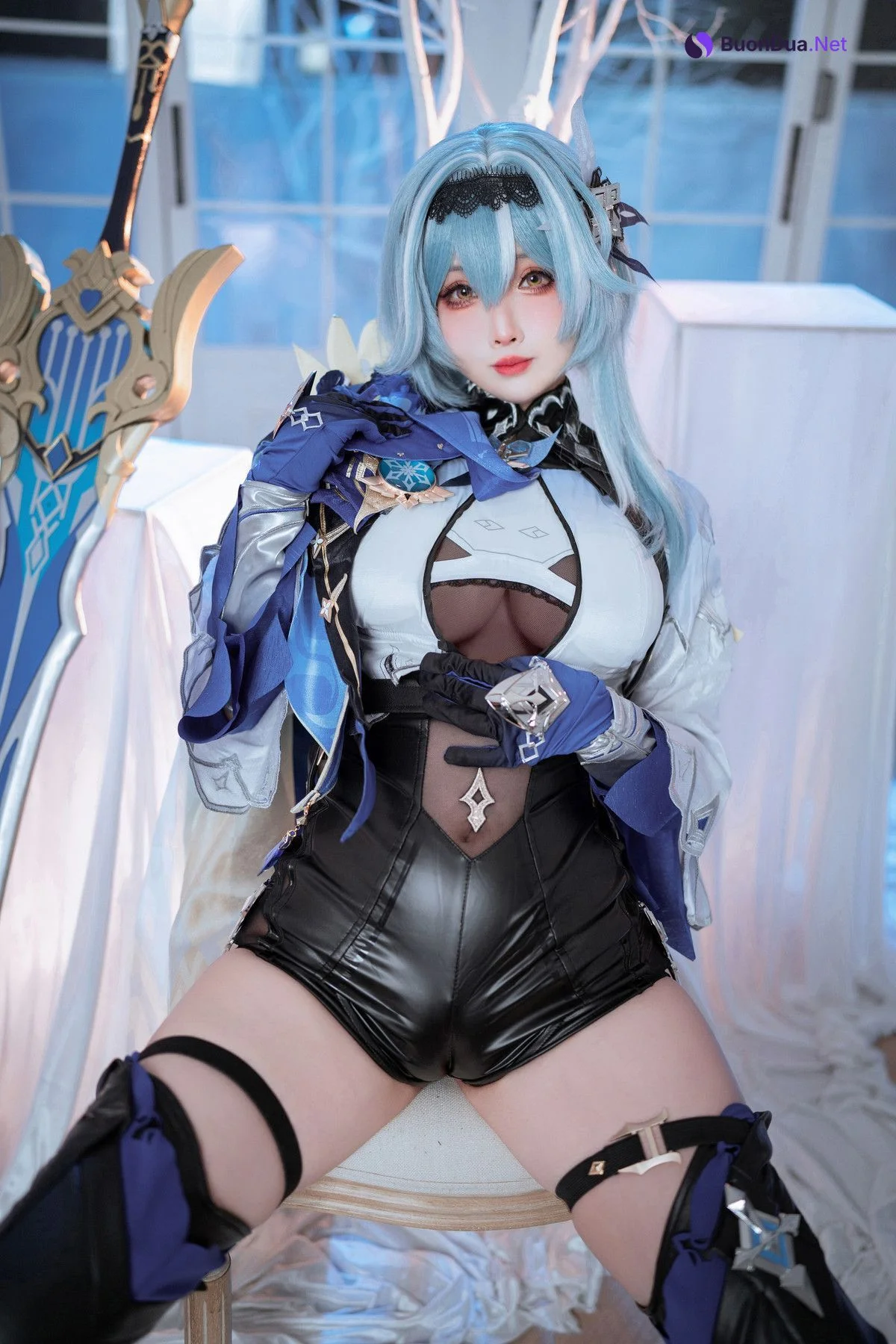 Cosplay Rioko凉凉子 优菈浪花骑士 - รูปภาพ 10