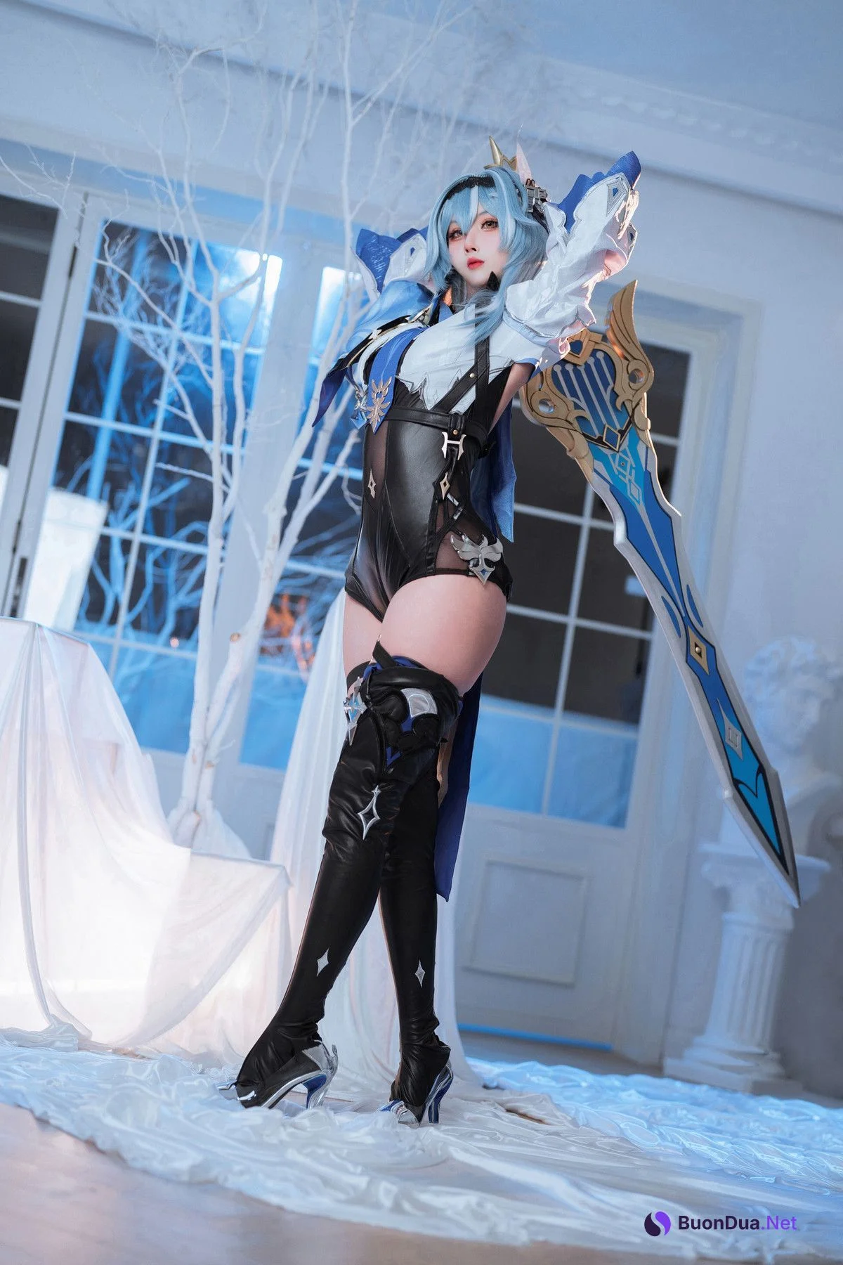 Cosplay Rioko凉凉子 优菈浪花骑士 - รูปภาพ 15