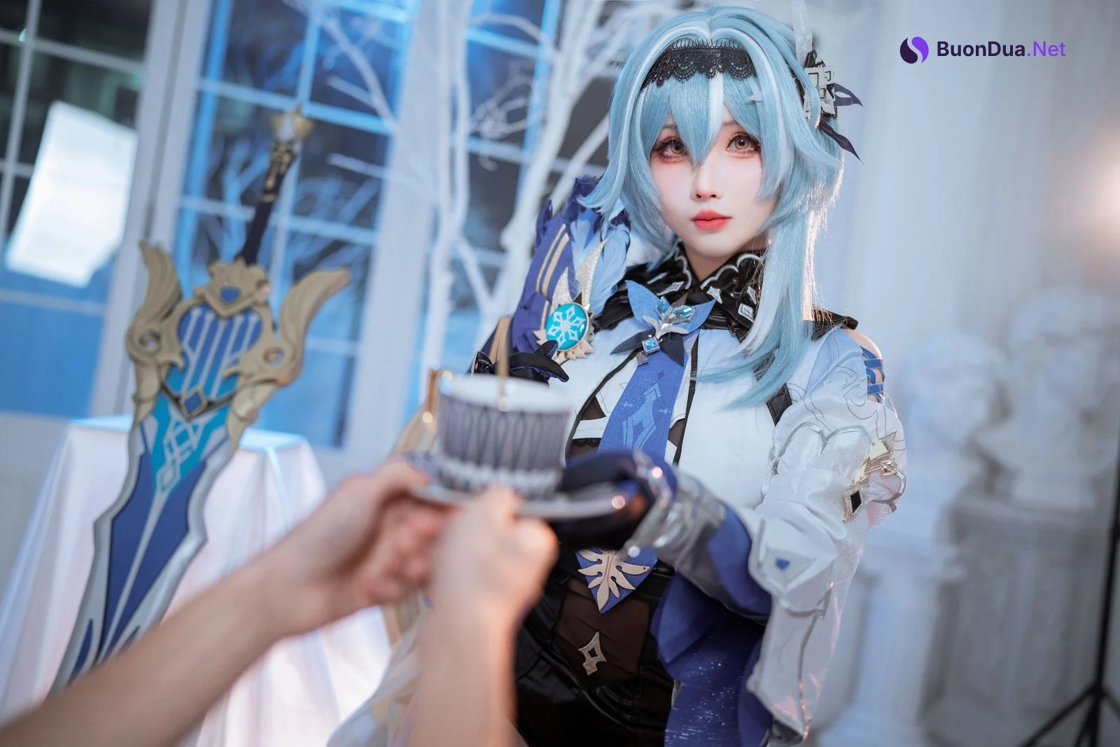 Cosplay Rioko凉凉子 优菈浪花骑士 - รูปภาพ 16