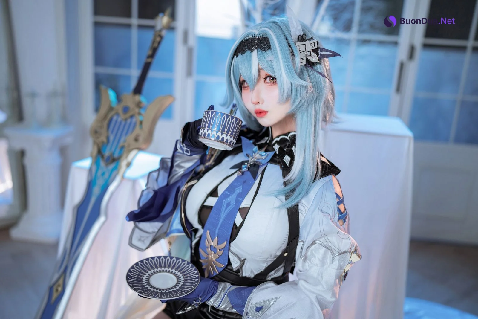 Cosplay Rioko凉凉子 优菈浪花骑士 - รูปภาพ 17