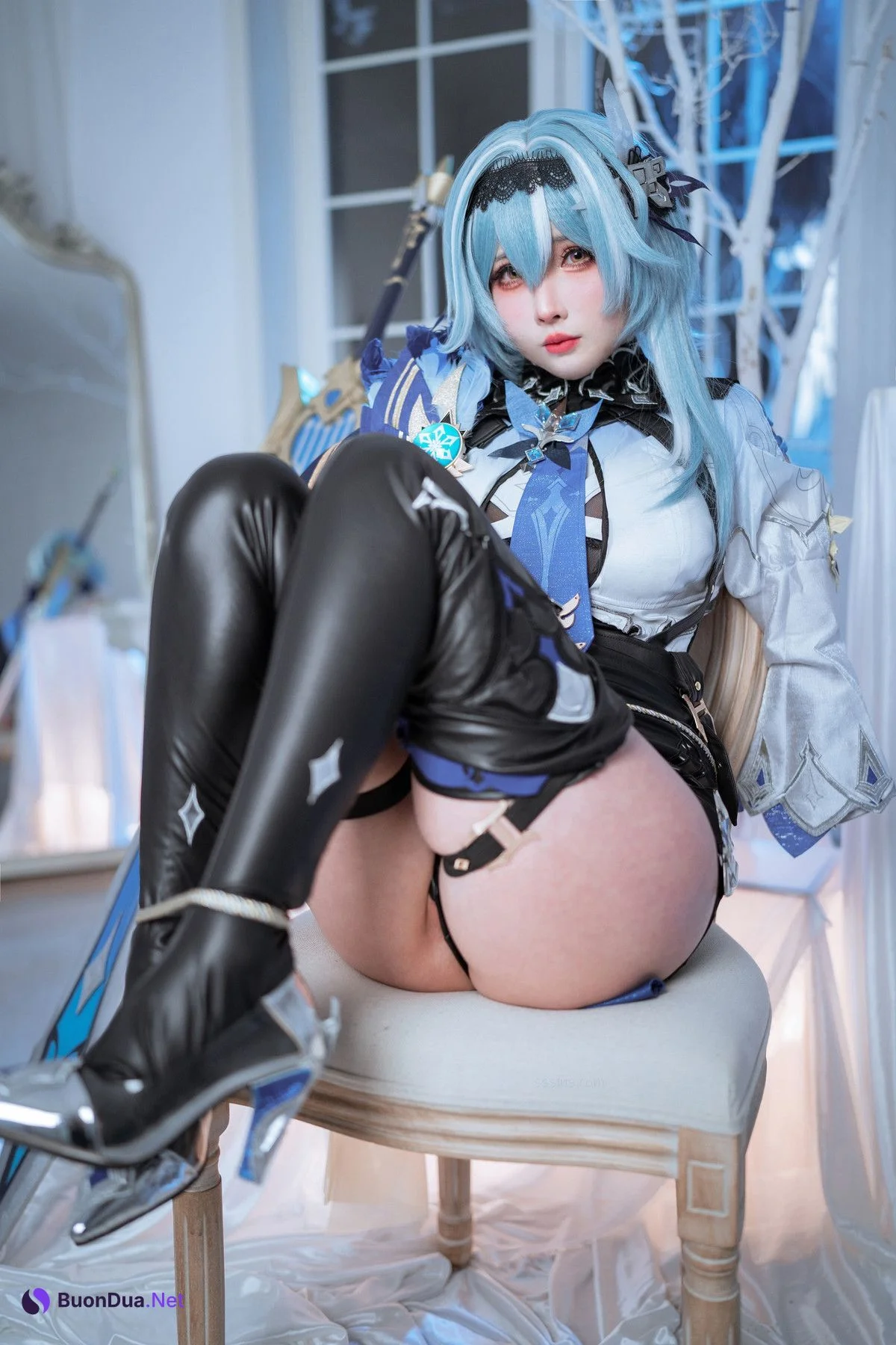 Cosplay Rioko凉凉子 优菈浪花骑士 - รูปภาพ 3
