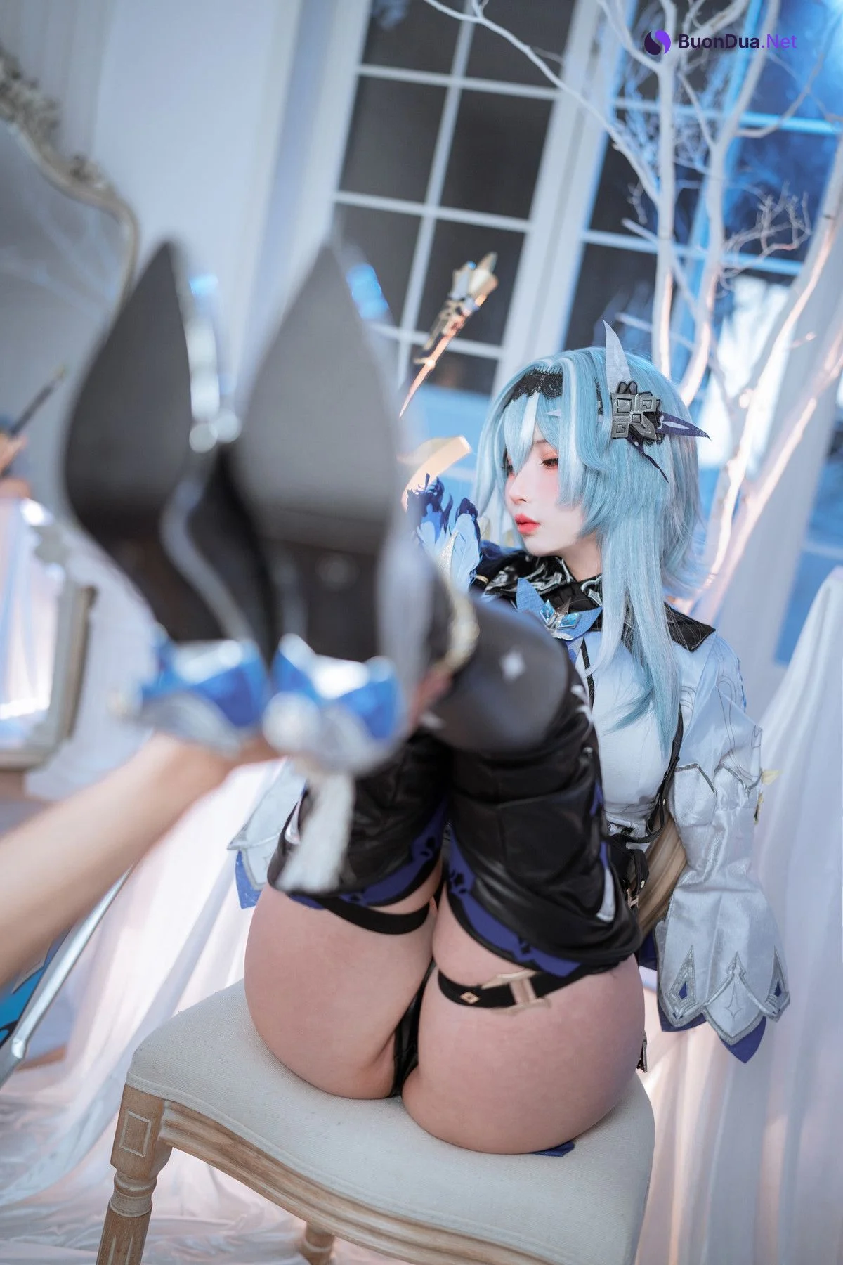 Cosplay Rioko凉凉子 优菈浪花骑士 - รูปภาพ 5