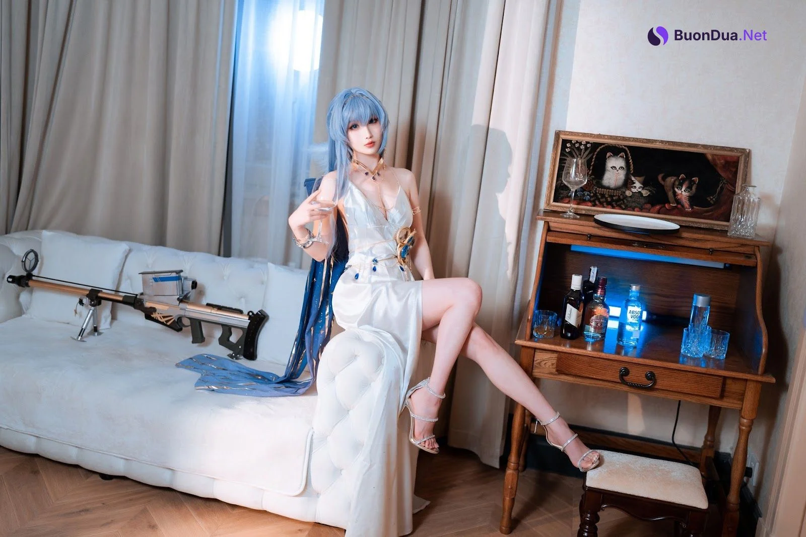 Cosplay Rioko凉凉子 海伦礼服 - 写真 12