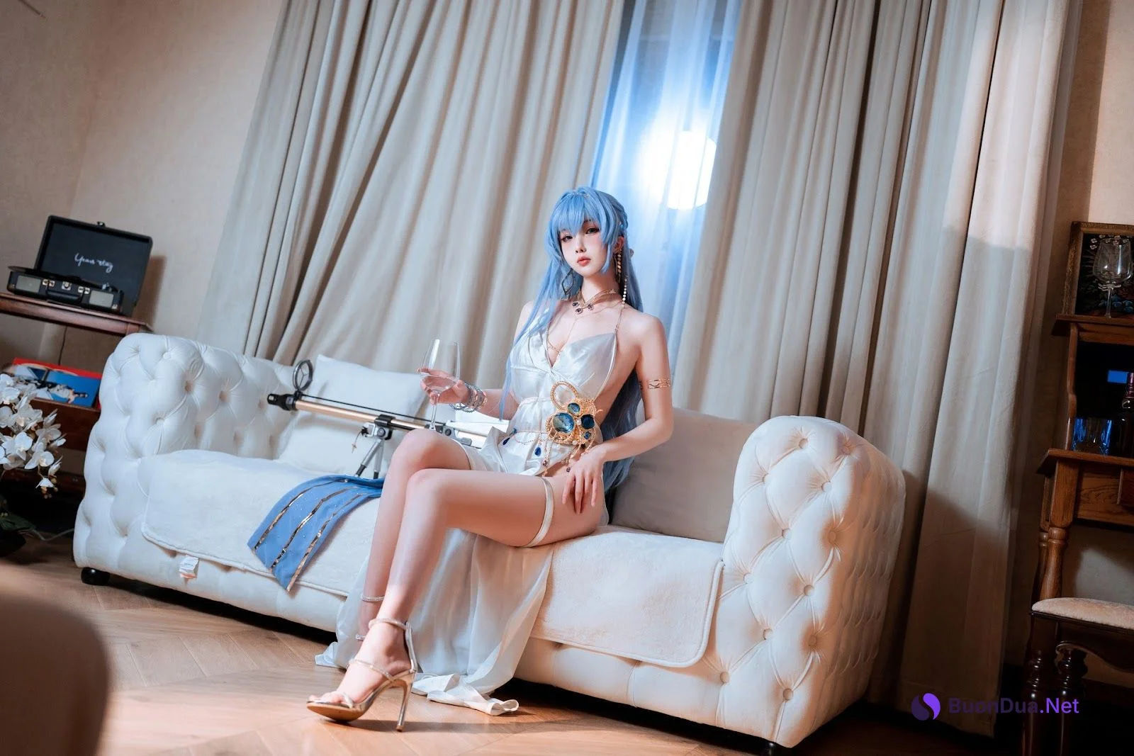 Cosplay Rioko凉凉子 海伦礼服 - 写真 2