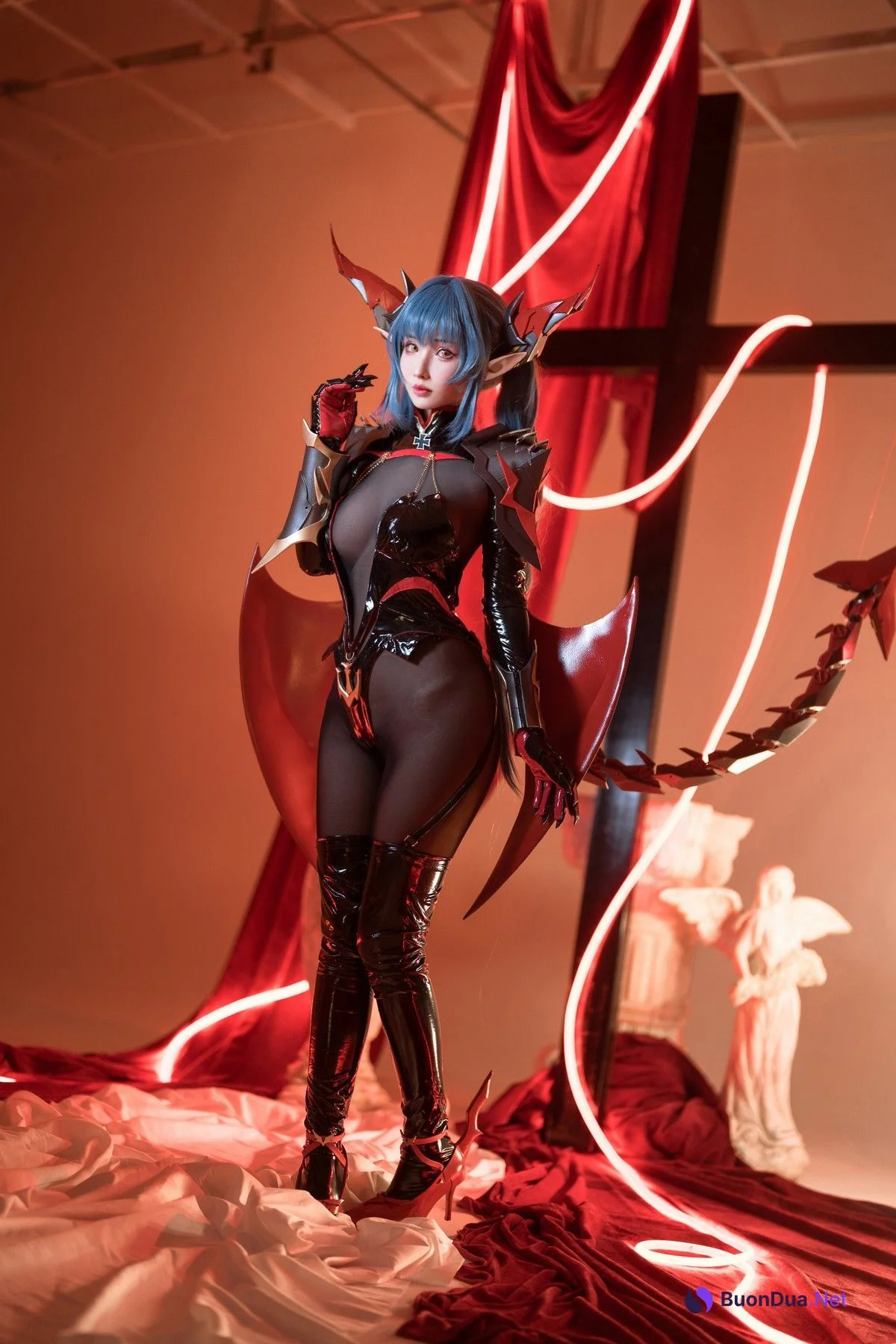 Cosplay rioko凉凉子 碧蓝航线 雷根斯堡 - รูปภาพ 16