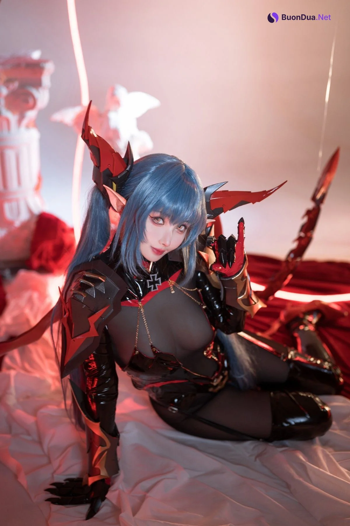 Cosplay rioko凉凉子 碧蓝航线 雷根斯堡 - รูปภาพ 18