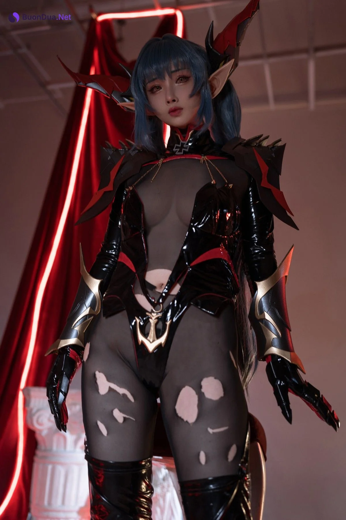 Cosplay rioko凉凉子 碧蓝航线 雷根斯堡 - รูปภาพ 20