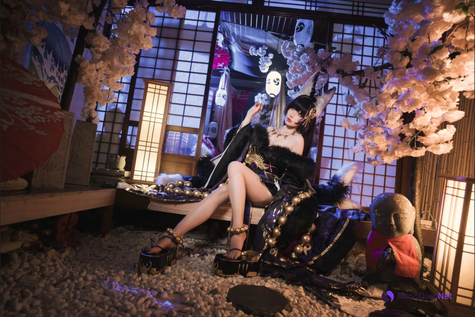 Cosplay Rioko凉凉子 妄想航线 武藏 - Photo 3