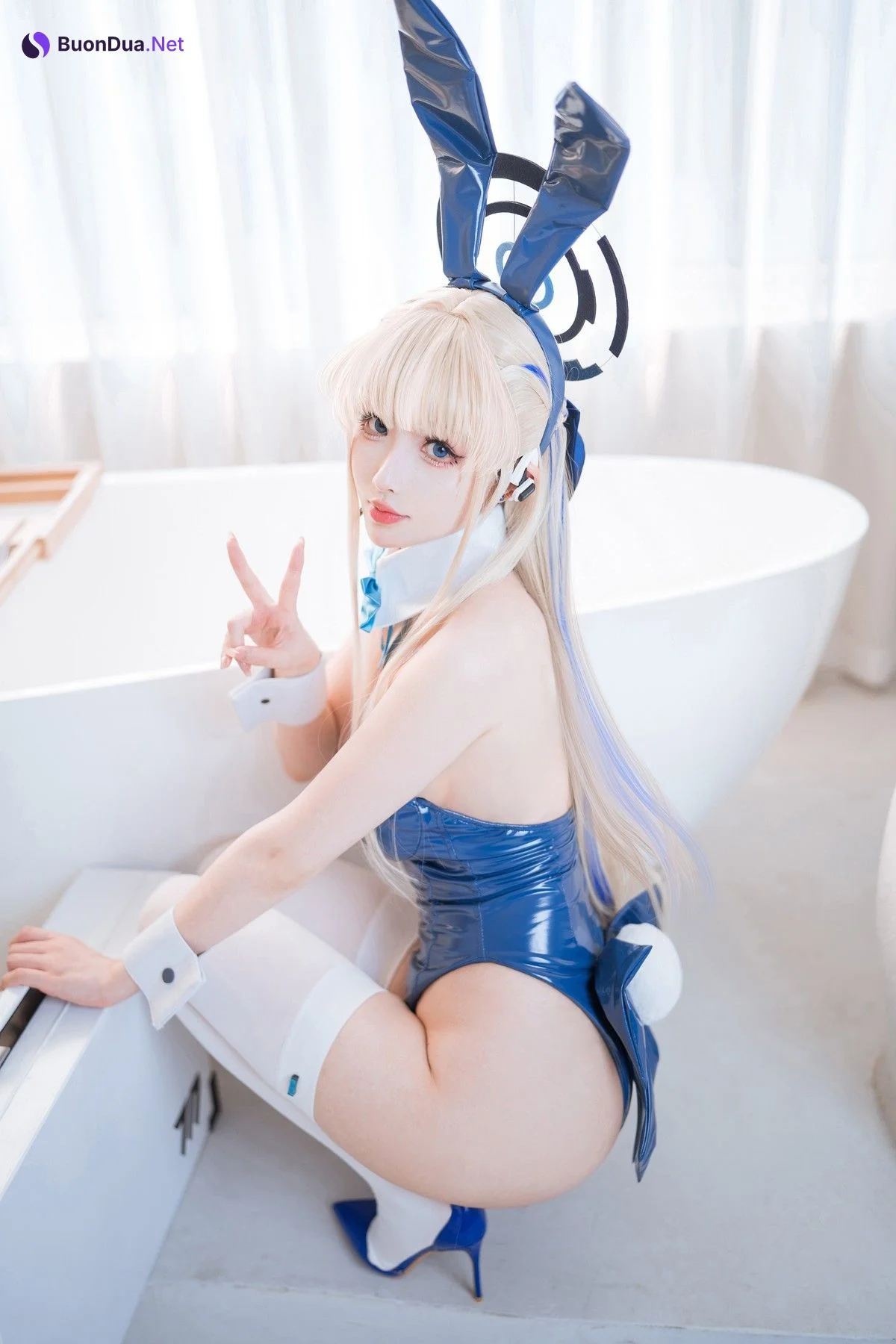 Cosplay Rioko凉凉子 碧蓝档案 TOKI兔兔 - Photo 16