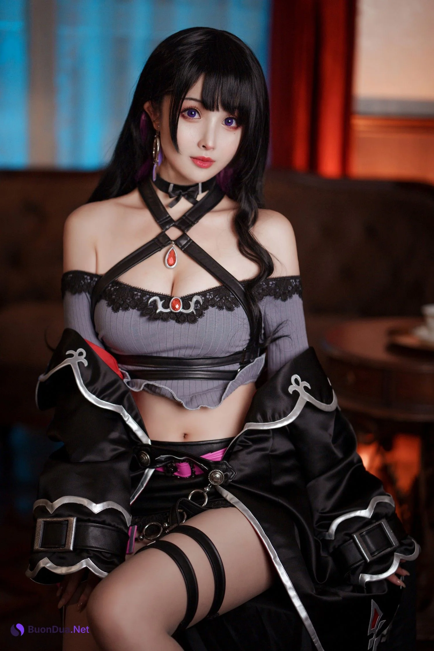 Cosplay Rioko凉凉子 魅魔X恋乃夜舞 - Photo 2