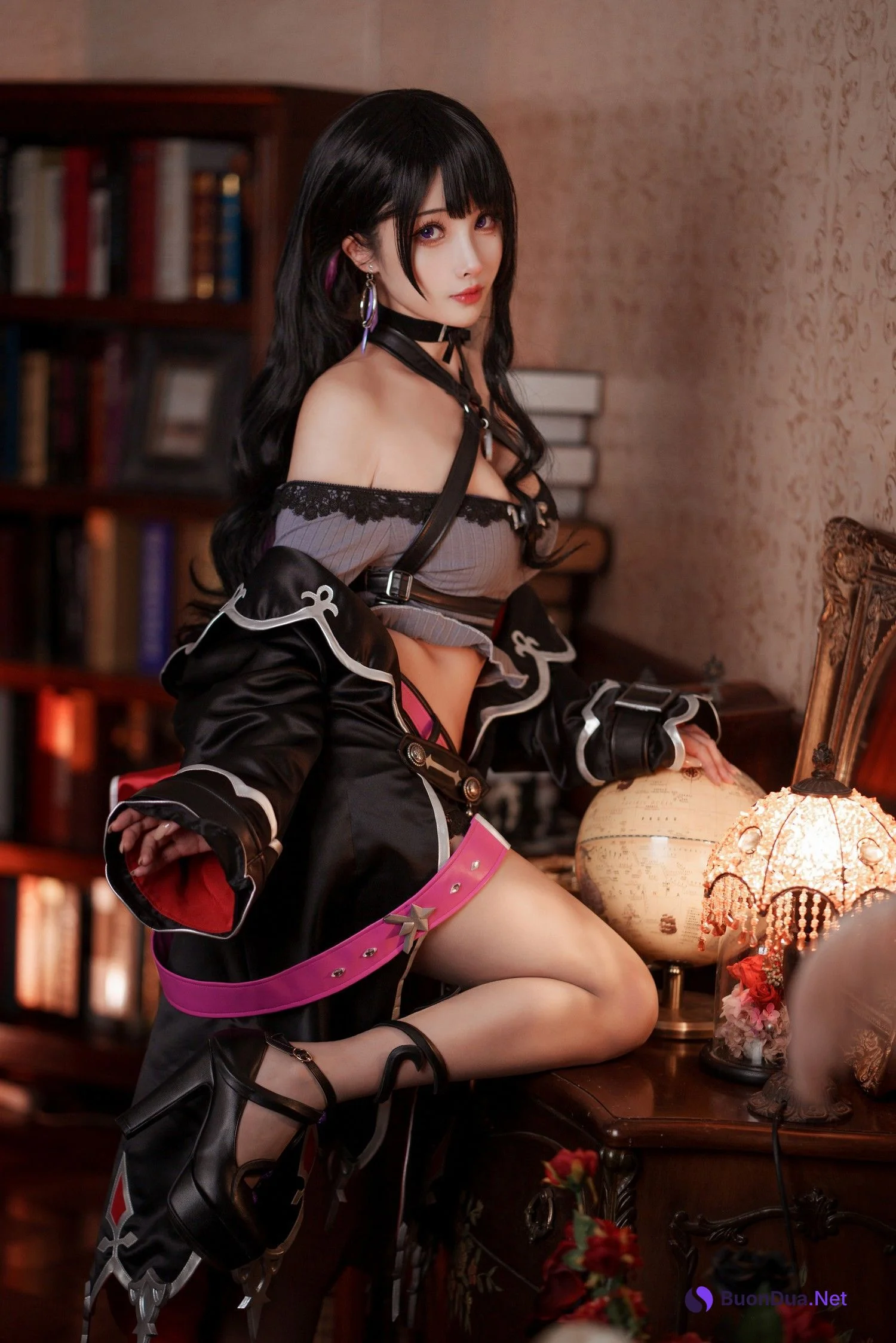 Cosplay Rioko凉凉子 魅魔X恋乃夜舞 - Photo 3