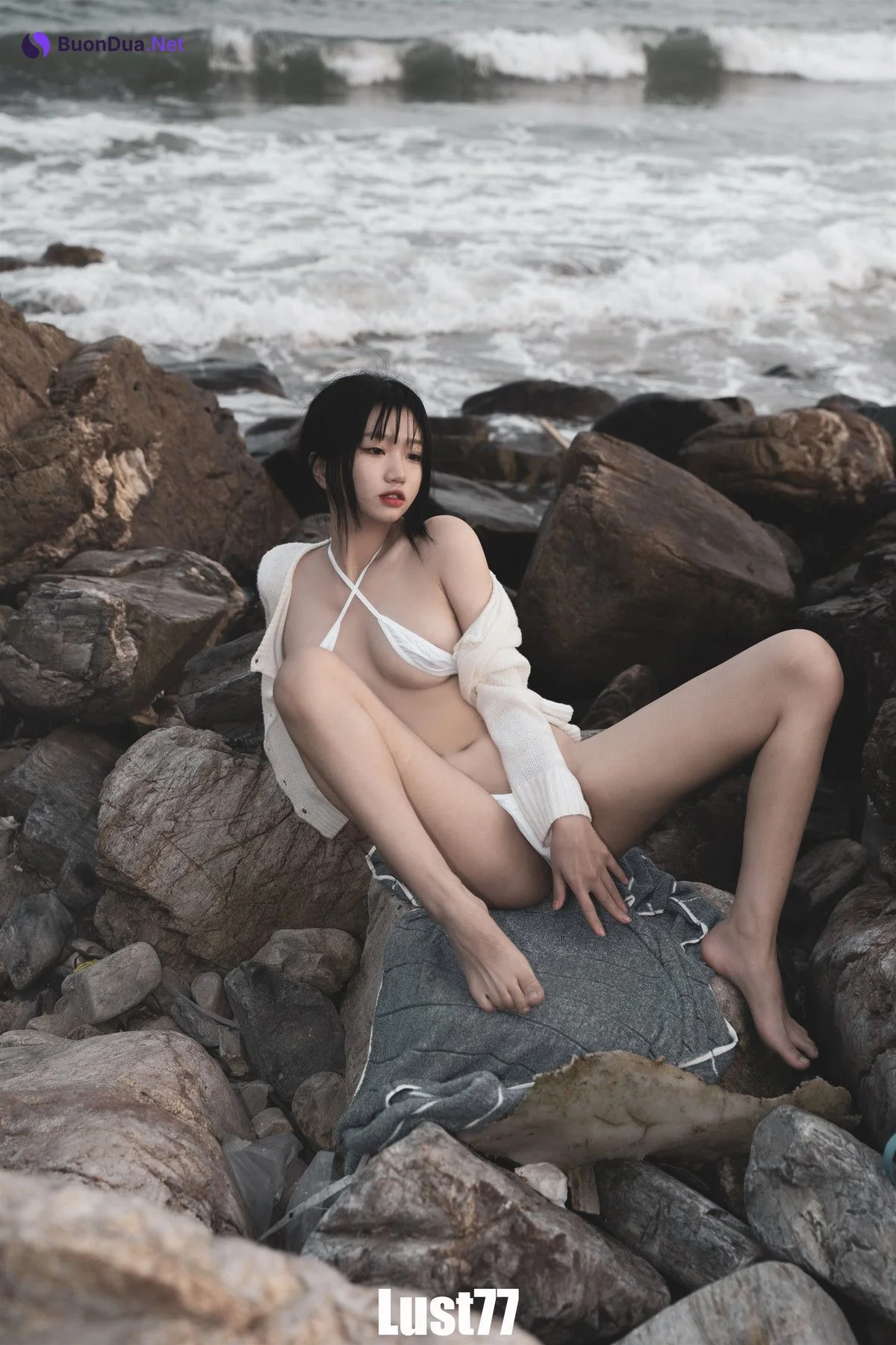 Cosplay 柒柒要乖哦 礁石海岸 Rocky Coast - Photo 5