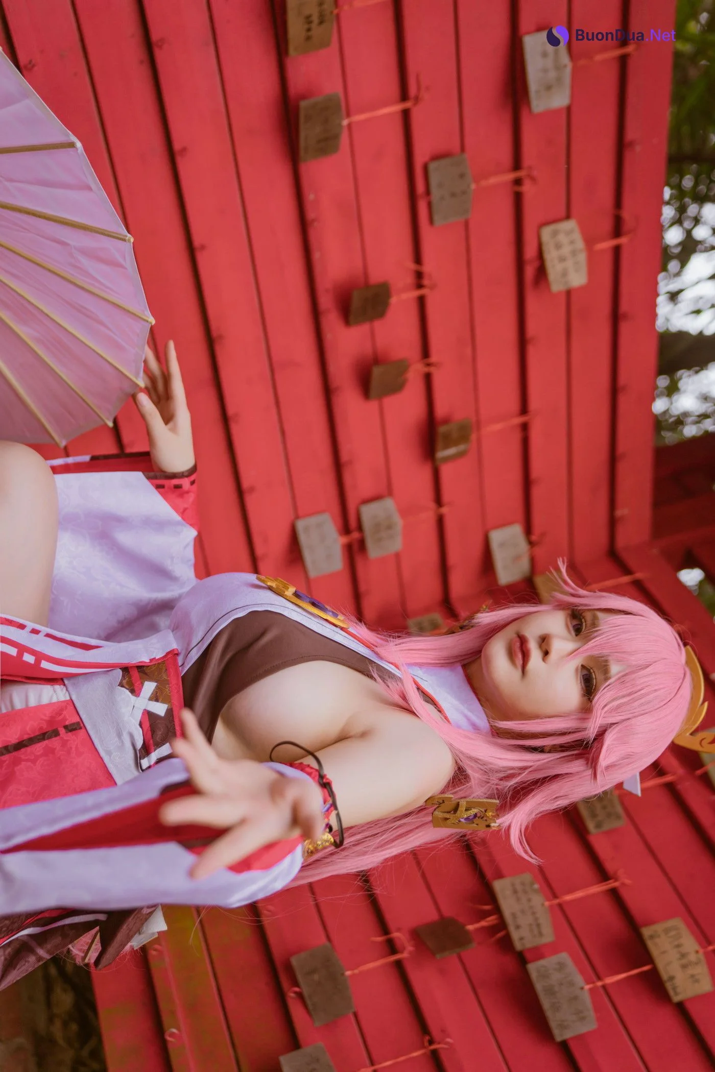 Cosplay 前羽_rr 原神 八重神子 - รูปภาพ 14