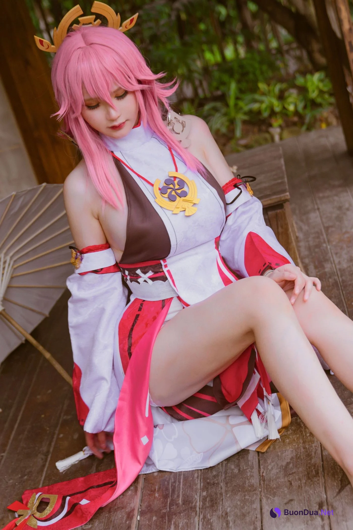 Cosplay 前羽_rr 原神 八重神子 - รูปภาพ 17