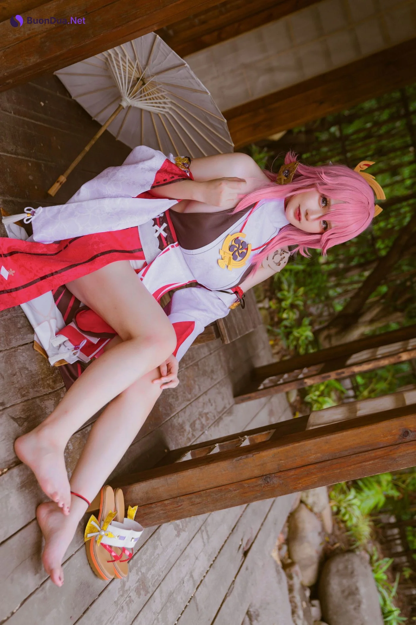 Cosplay 前羽_rr 原神 八重神子 - รูปภาพ 18
