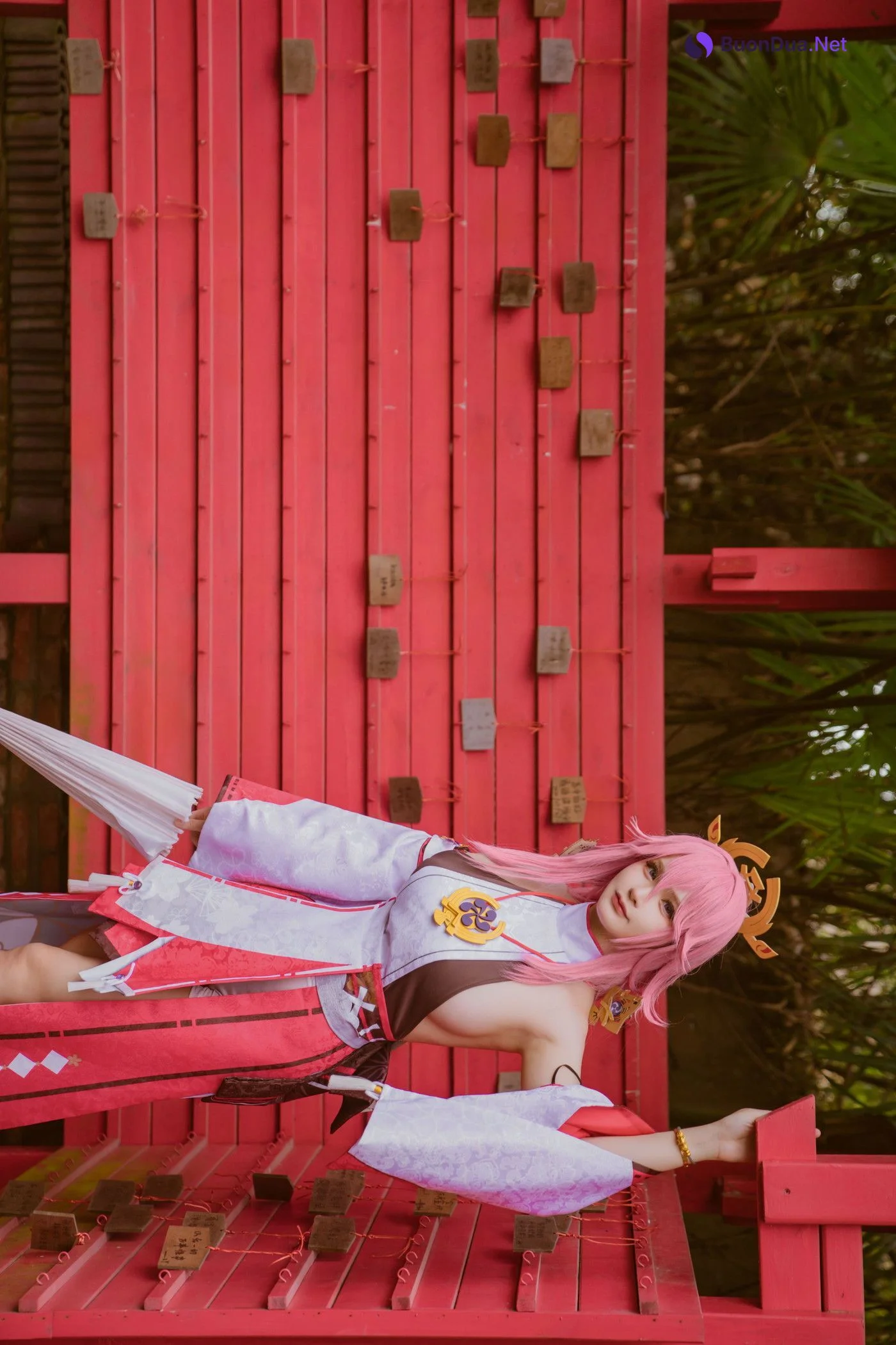 Cosplay 前羽_rr 原神 八重神子 - รูปภาพ 3