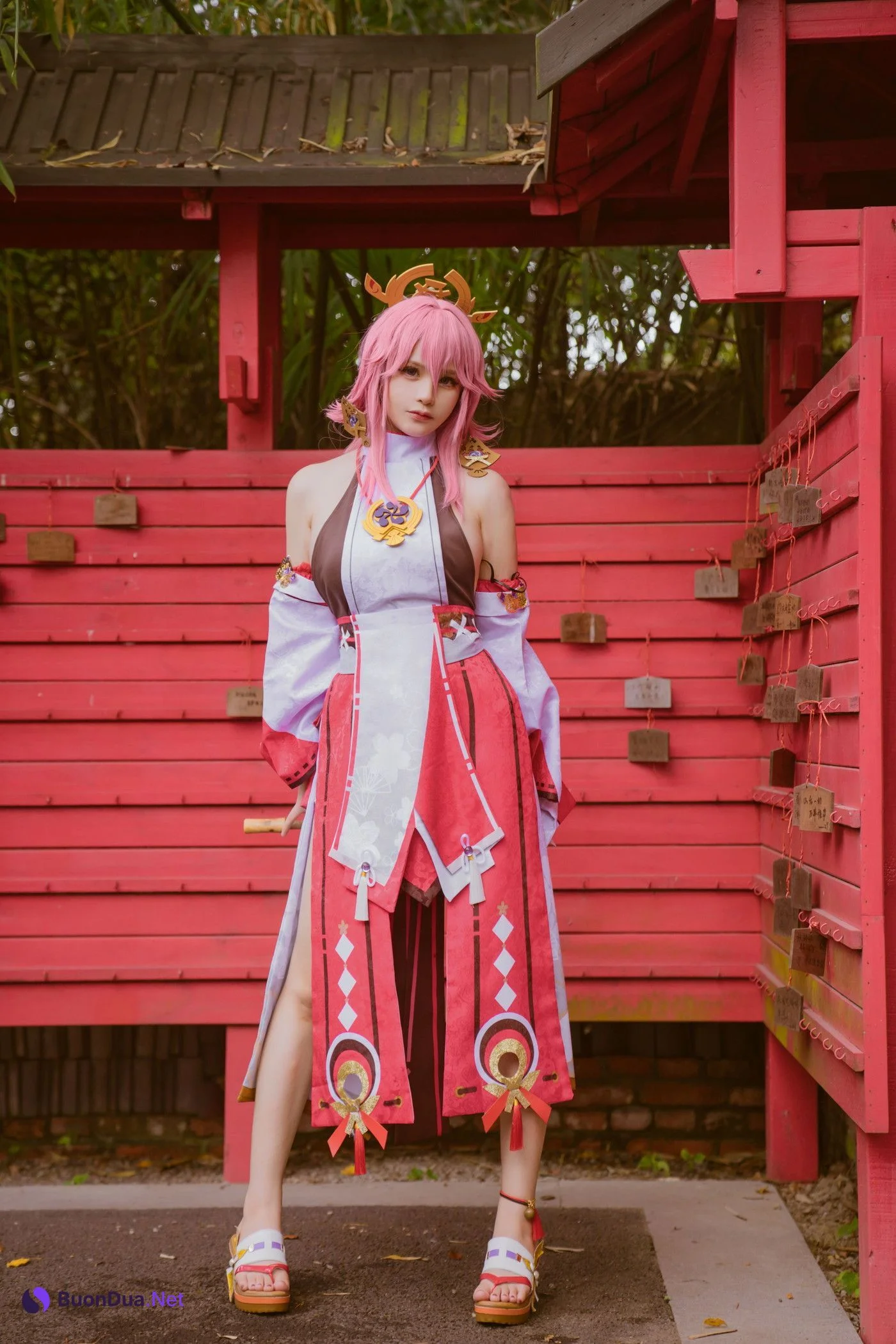 Cosplay 前羽_rr 原神 八重神子 - รูปภาพ 5