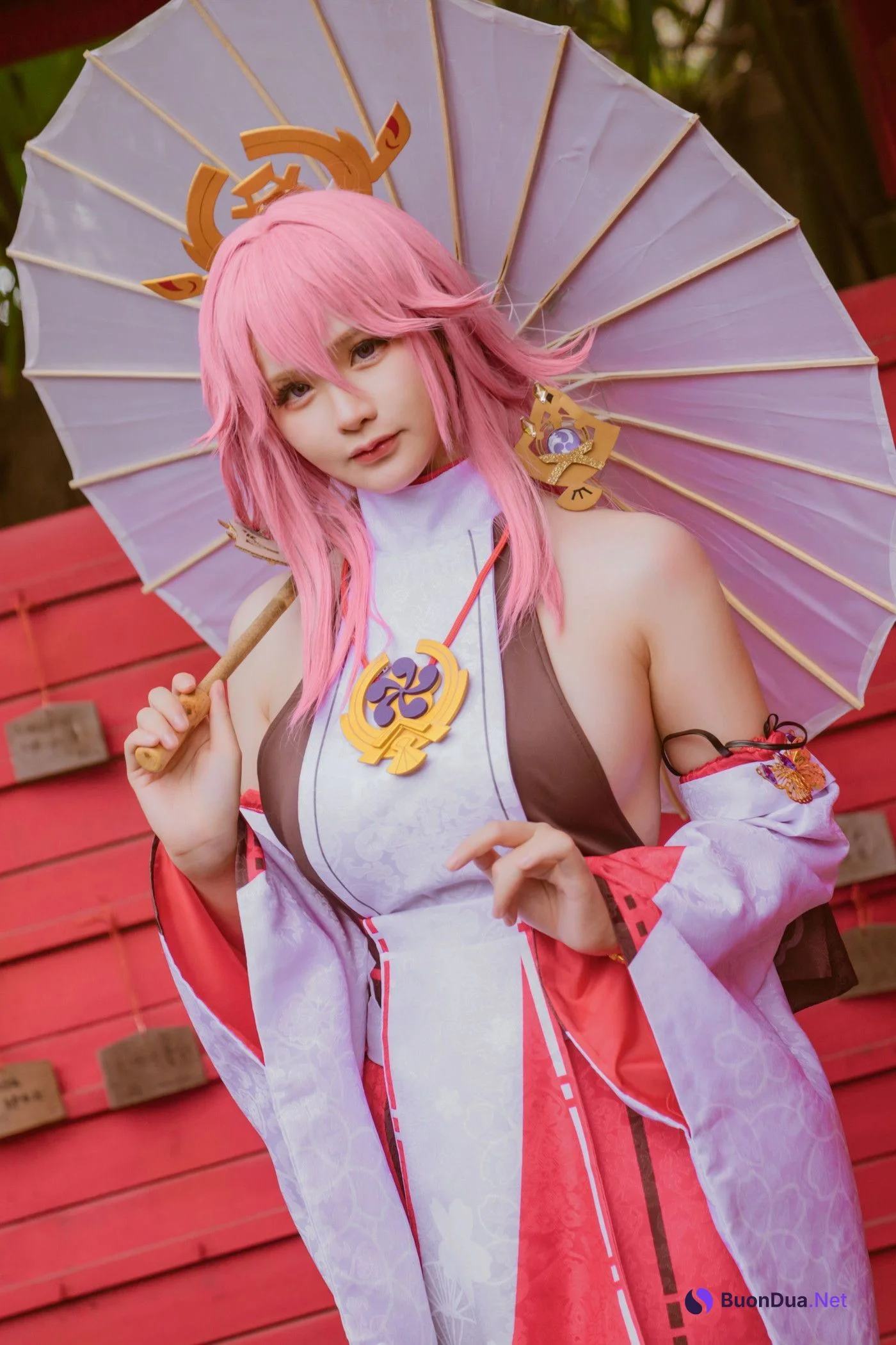 Cosplay 前羽_rr 原神 八重神子 - รูปภาพ 7
