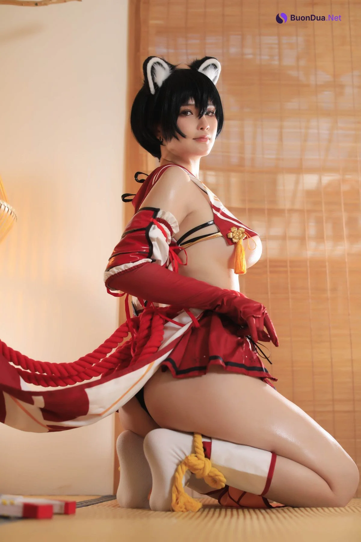 Cosplay 前羽_rr 碧蓝档案 春日椿 - รูปภาพ 4