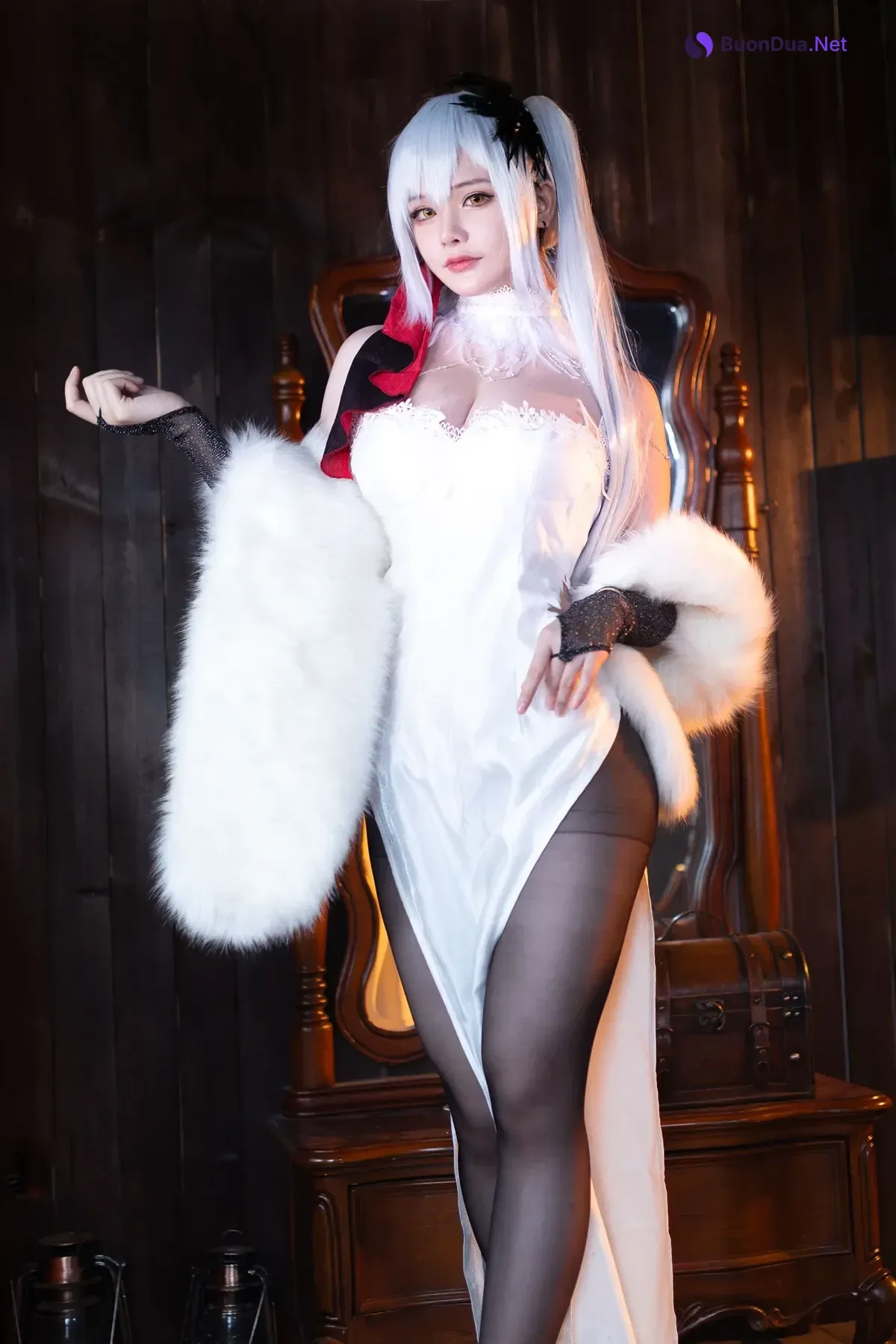 Cosplay 前羽_rr – 碧蓝航线 德雷克 - รูปภาพ 12