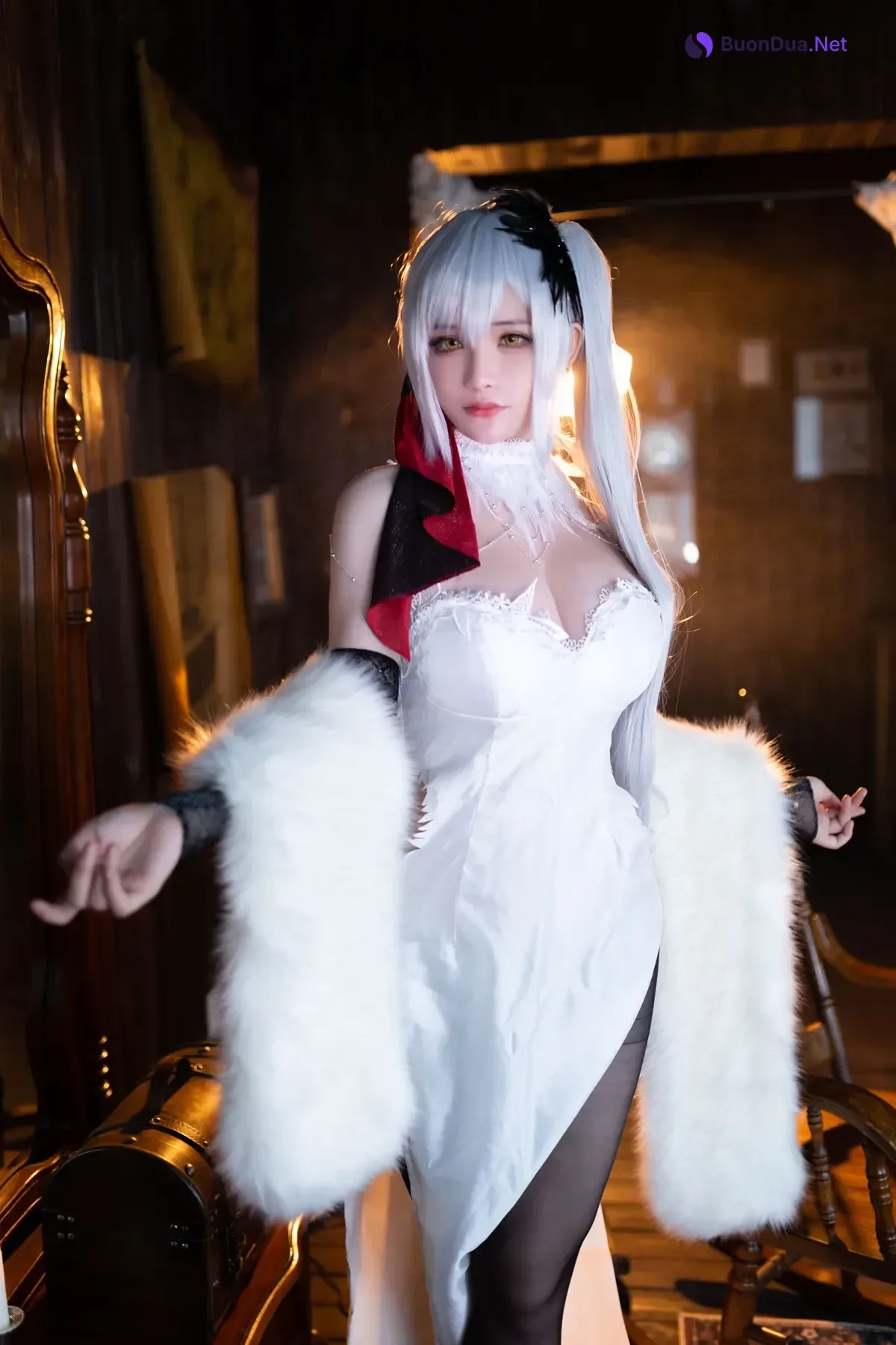 Cosplay 前羽_rr – 碧蓝航线 德雷克 - รูปภาพ 14