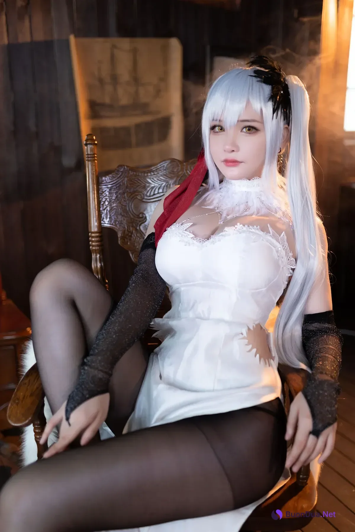 Cosplay 前羽_rr – 碧蓝航线 德雷克 - รูปภาพ 18