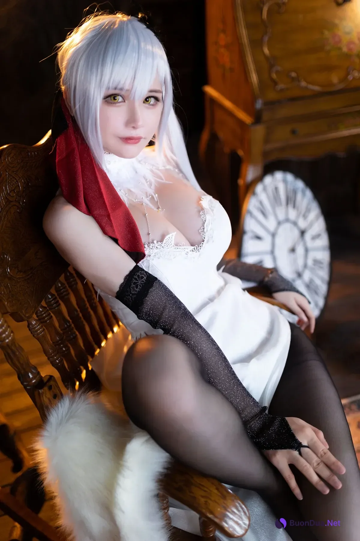 Cosplay 前羽_rr – 碧蓝航线 德雷克 - รูปภาพ 19
