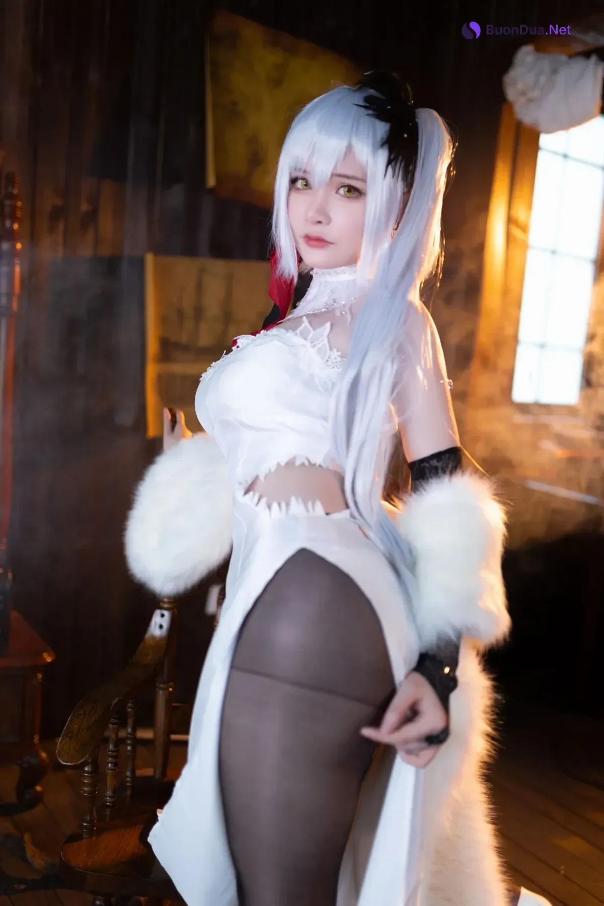 Cosplay 前羽_rr – 碧蓝航线 德雷克 - รูปภาพ 6