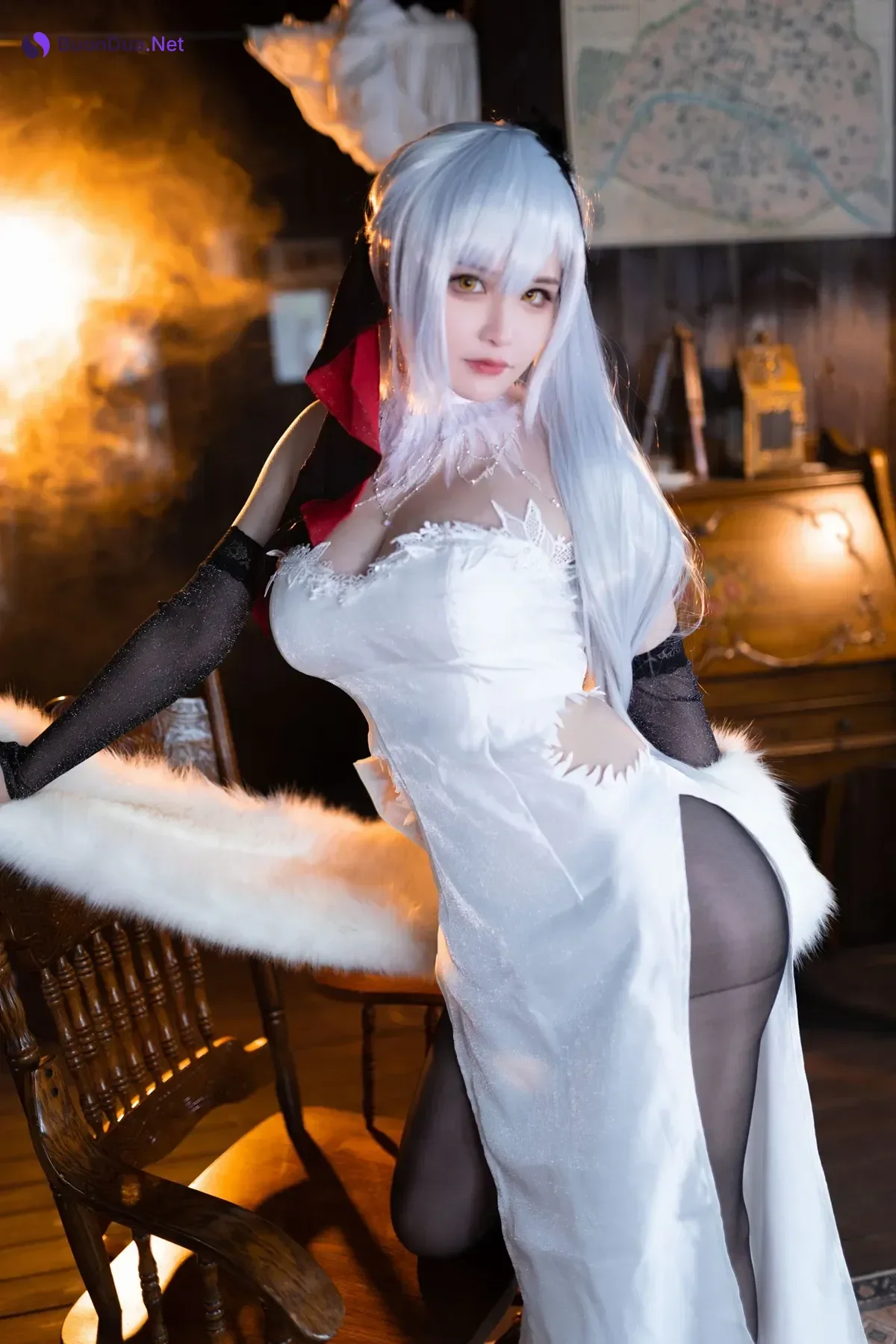 Cosplay 前羽_rr – 碧蓝航线 德雷克 - รูปภาพ 8
