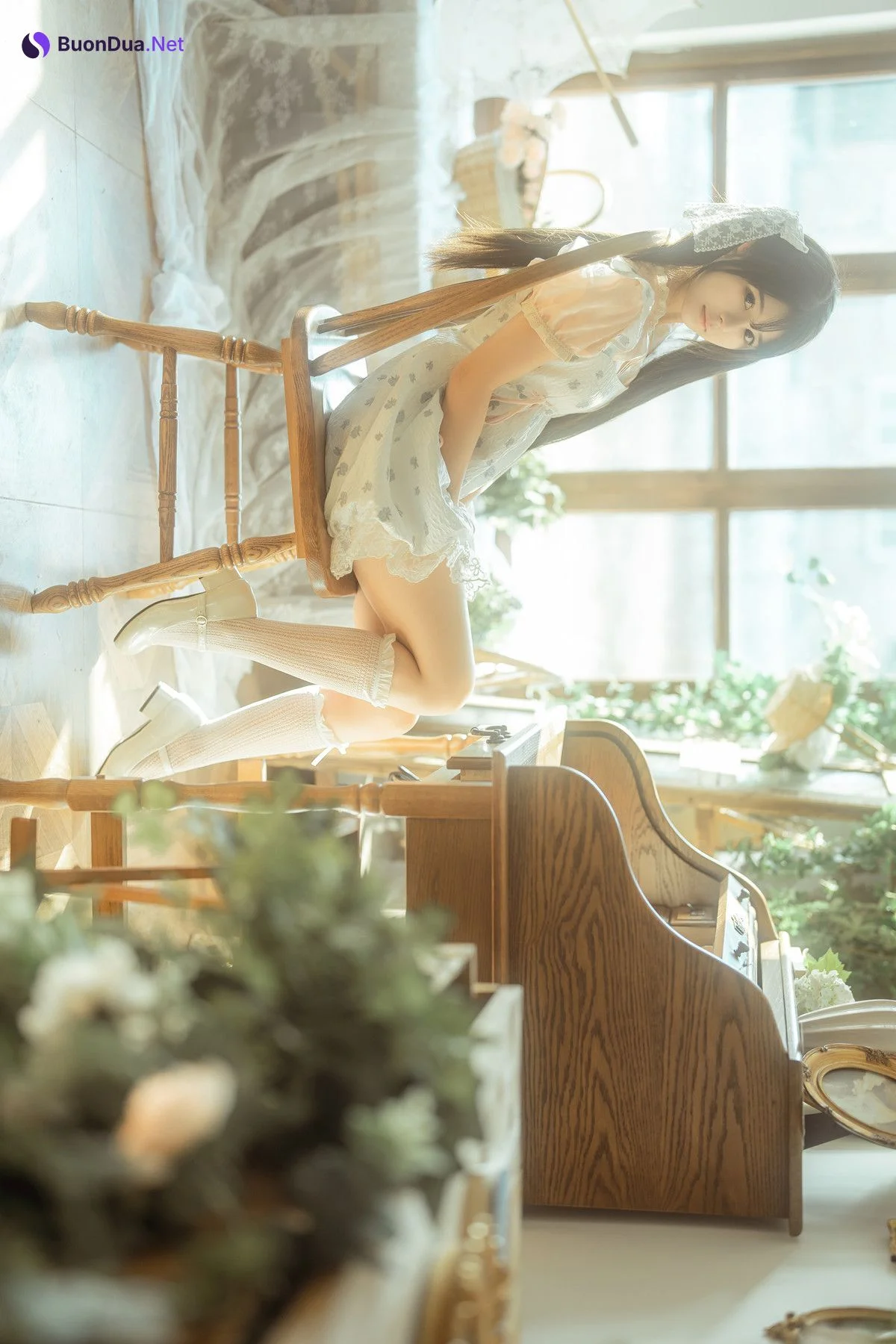 Cosplay Rua阮阮 花房 小裙子 - รูปภาพ 12