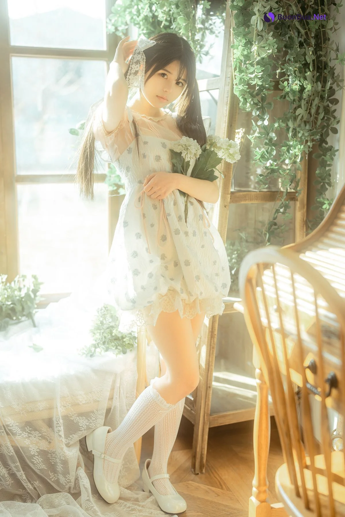 Cosplay Rua阮阮 花房 小裙子 - รูปภาพ 7