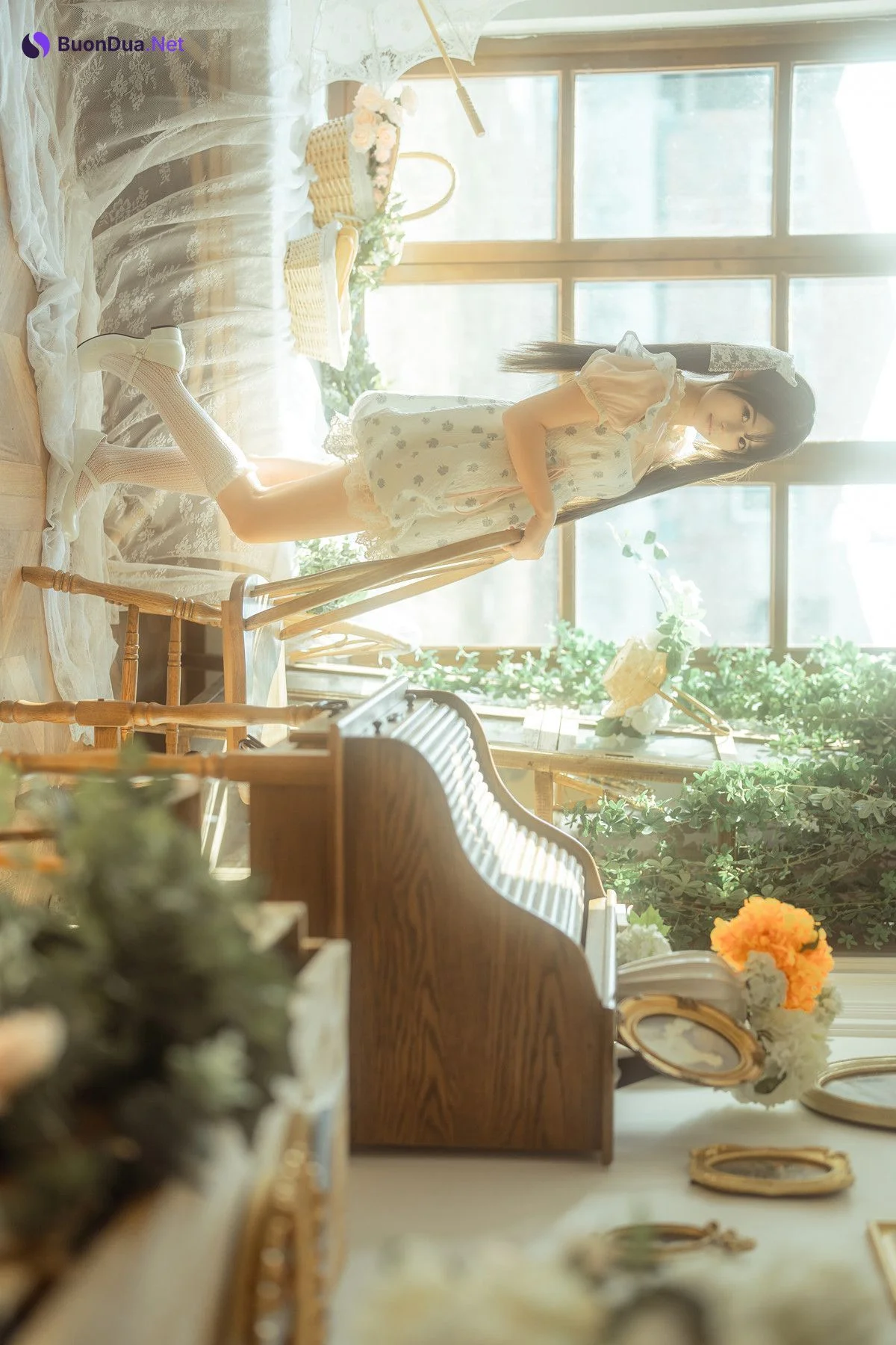 Cosplay Rua阮阮 花房 小裙子 - รูปภาพ 8
