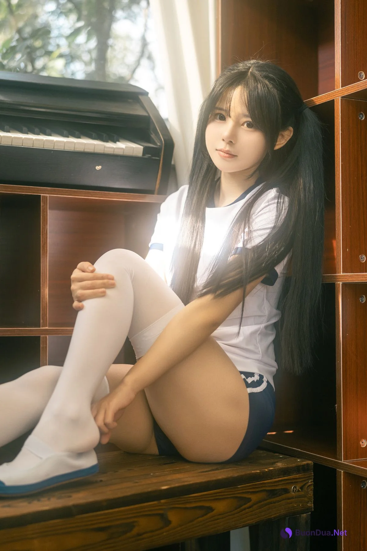 Cosplay Rua阮阮 春の更衣室-体操服 - รูปภาพ 11
