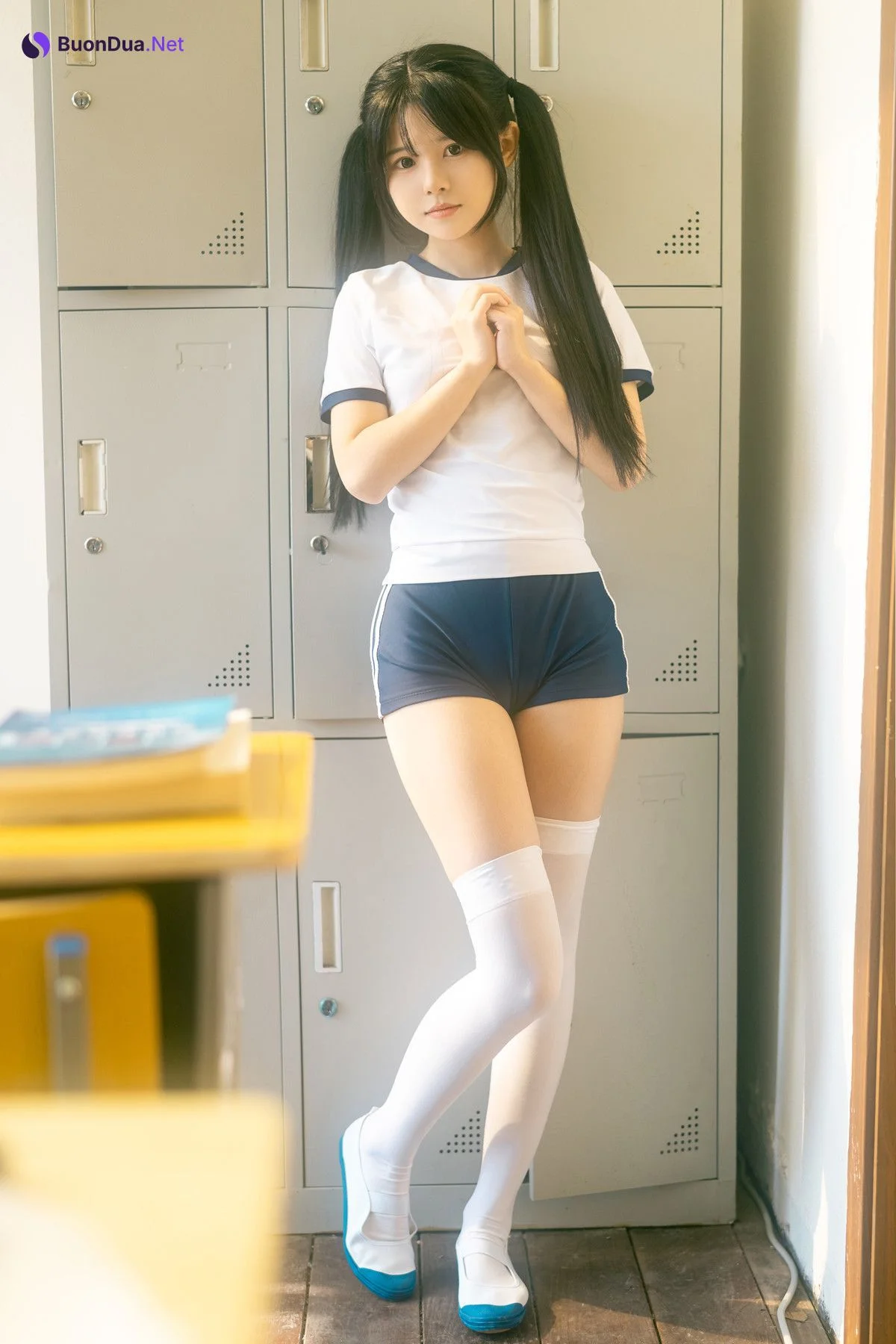 Cosplay Rua阮阮 春の更衣室-体操服 - รูปภาพ 13
