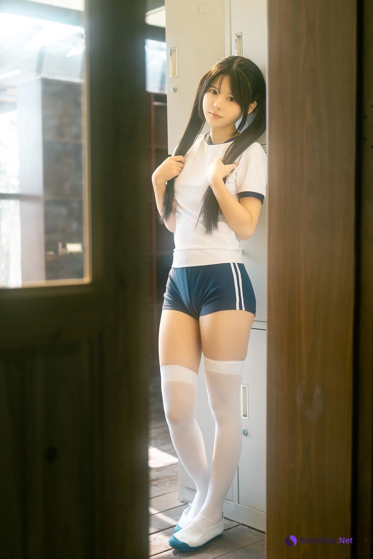 Cosplay Rua阮阮 春の更衣室-体操服 - รูปภาพ 15