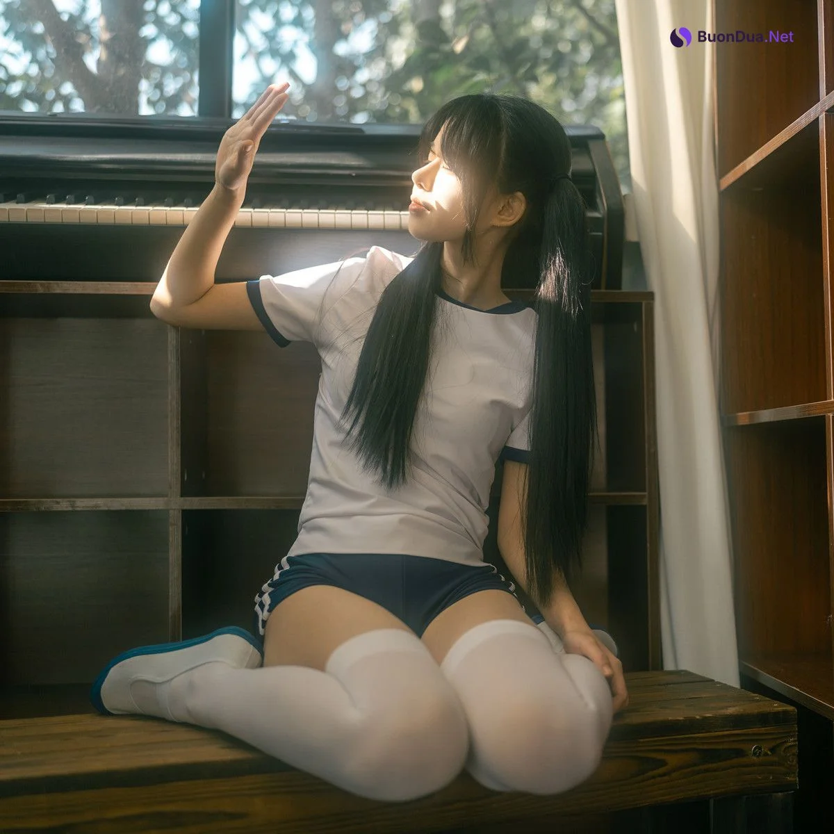 Cosplay Rua阮阮 春の更衣室-体操服 - รูปภาพ 3
