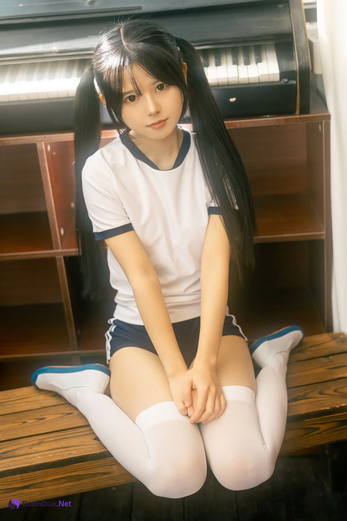 Cosplay Rua阮阮 春の更衣室-体操服 - รูปภาพ 5