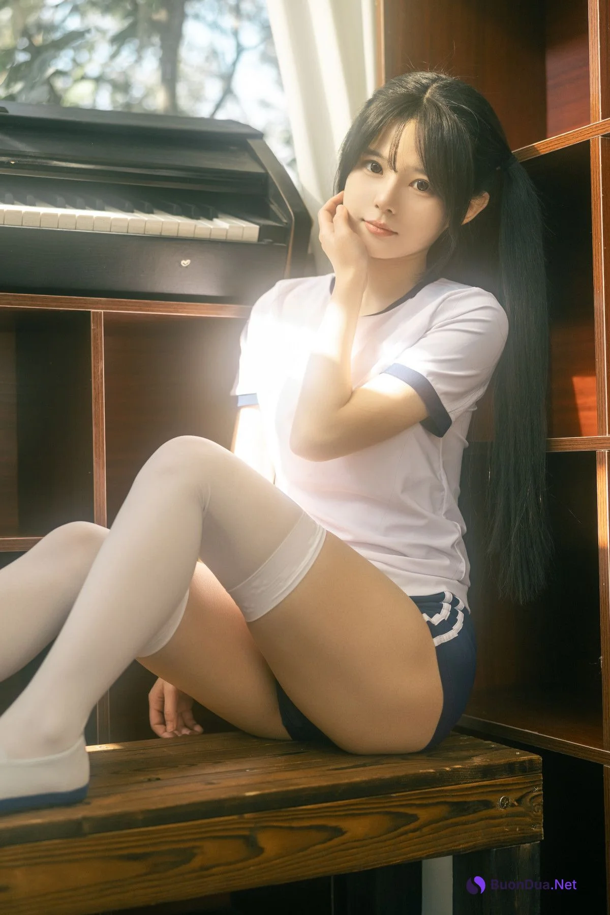Cosplay Rua阮阮 春の更衣室-体操服 - รูปภาพ 7