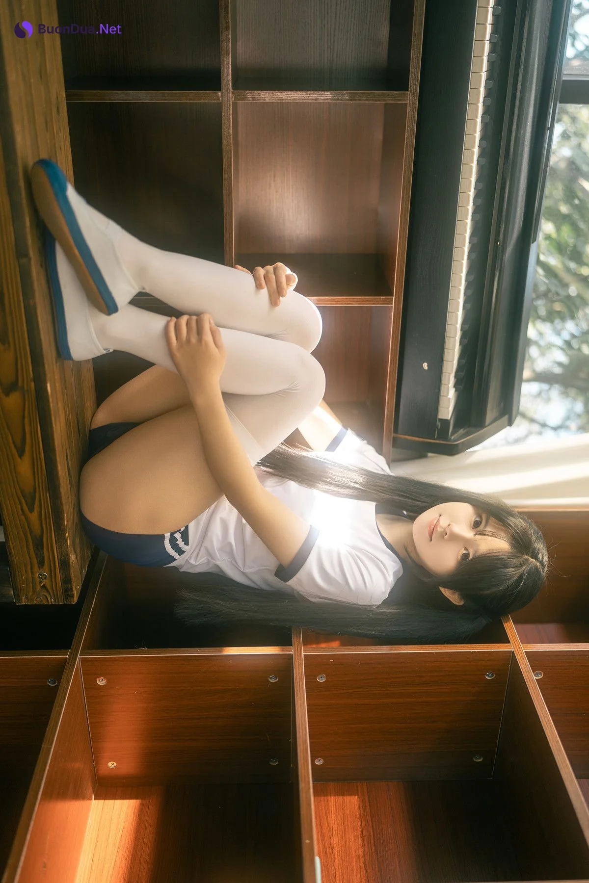 Cosplay Rua阮阮 春の更衣室-体操服 - รูปภาพ 8