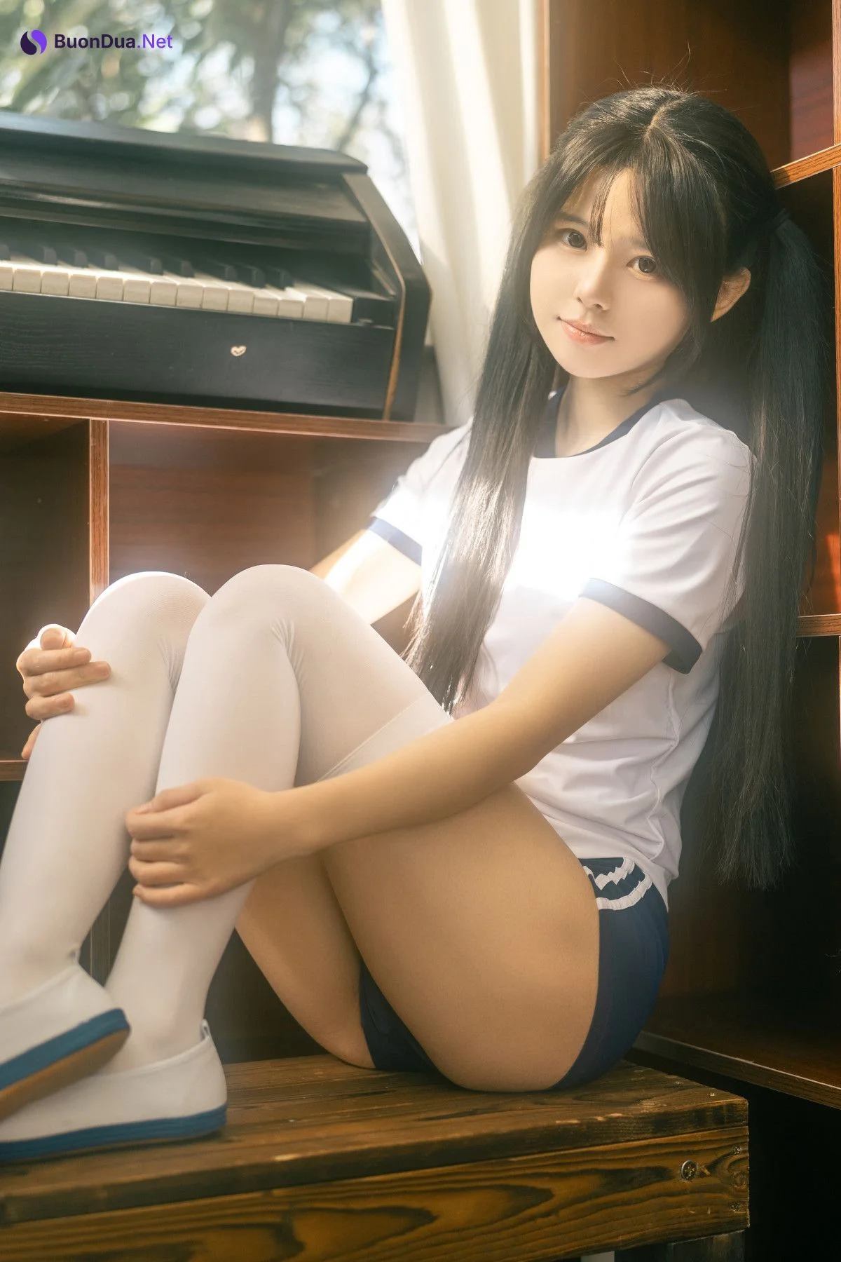 Cosplay Rua阮阮 春の更衣室-体操服 - รูปภาพ 9