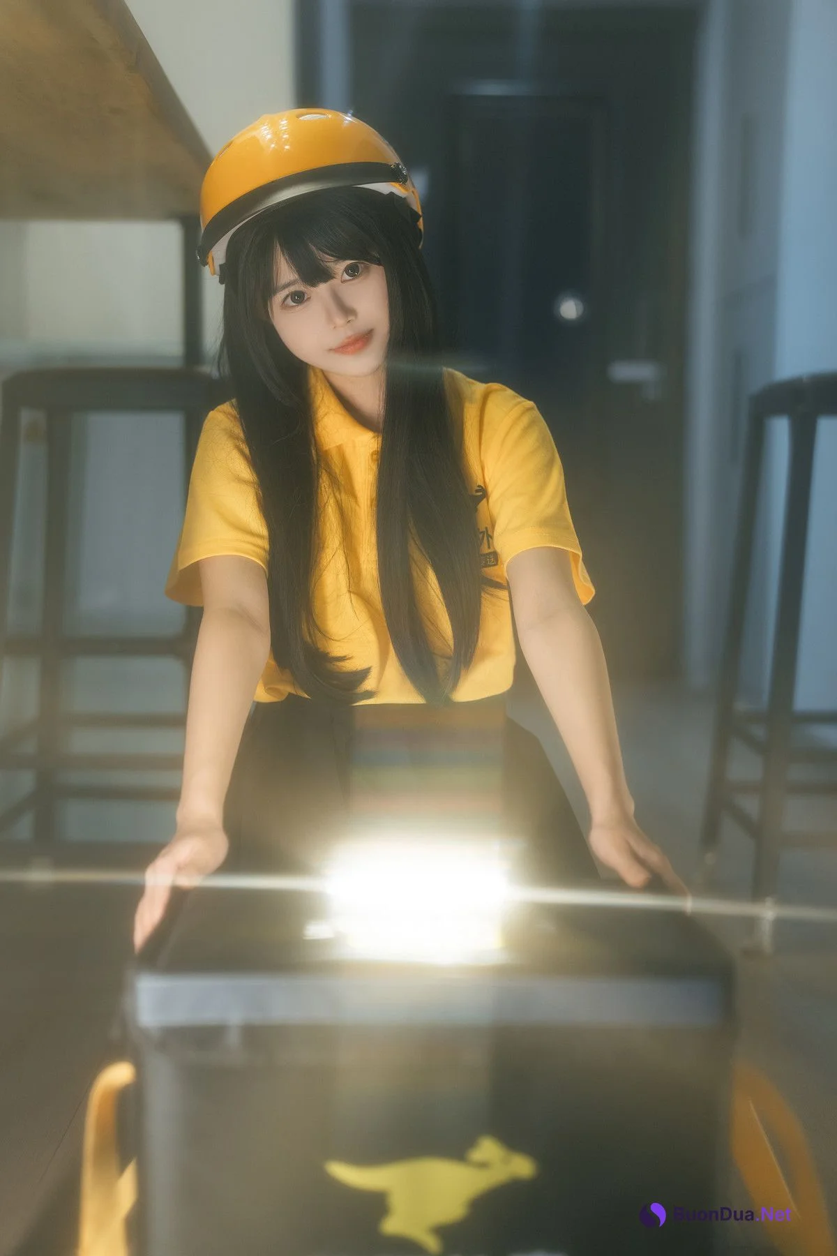 Cosplay Rua阮阮 外卖员 Delivery Girl - Photo 16