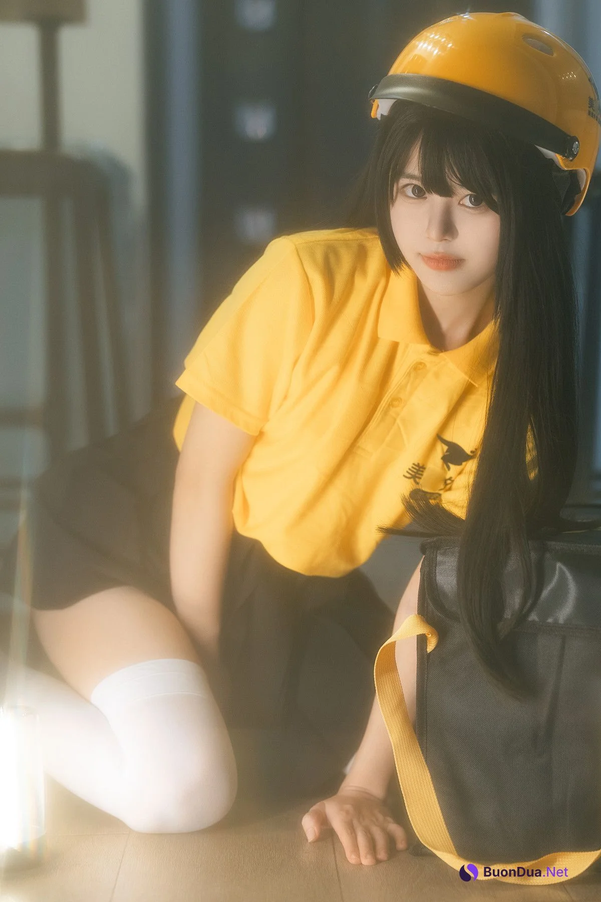 Cosplay Rua阮阮 外卖员 Delivery Girl - Photo 19