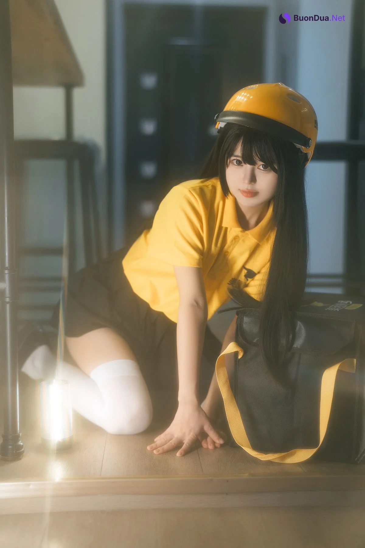 Cosplay Rua阮阮 外卖员 Delivery Girl - Photo 20