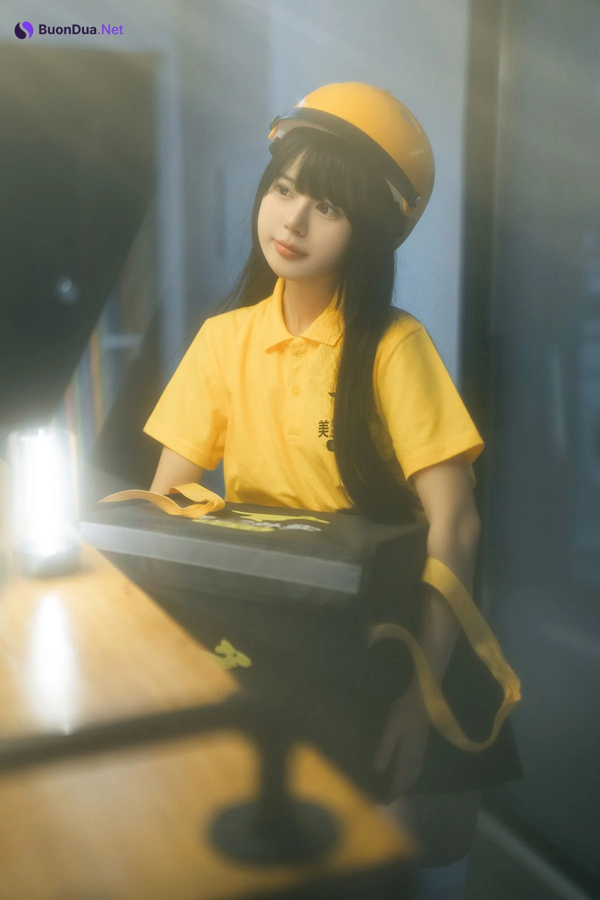 Cosplay Rua阮阮 外卖员 Delivery Girl - Photo 4