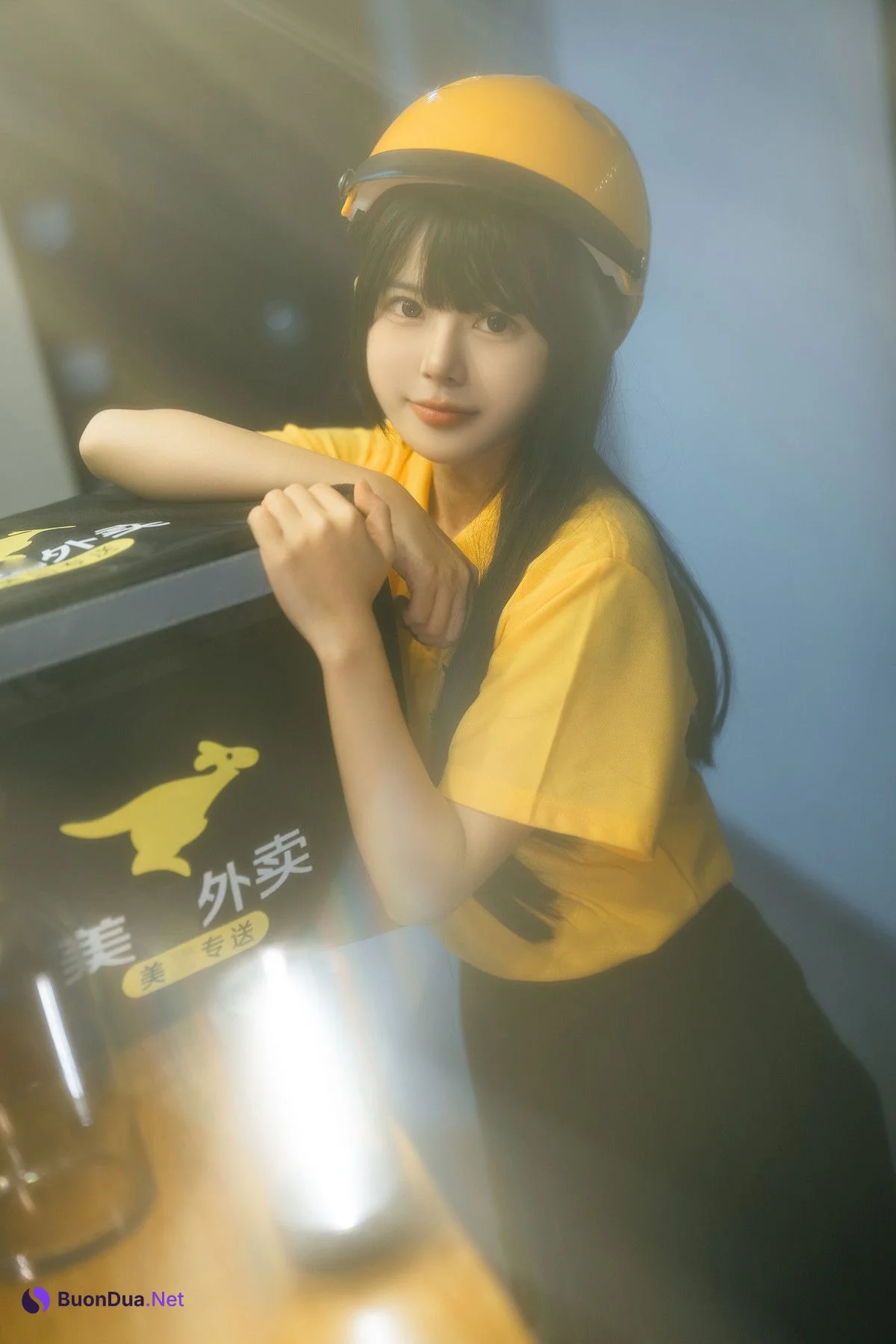 Cosplay Rua阮阮 外卖员 Delivery Girl - Photo 7