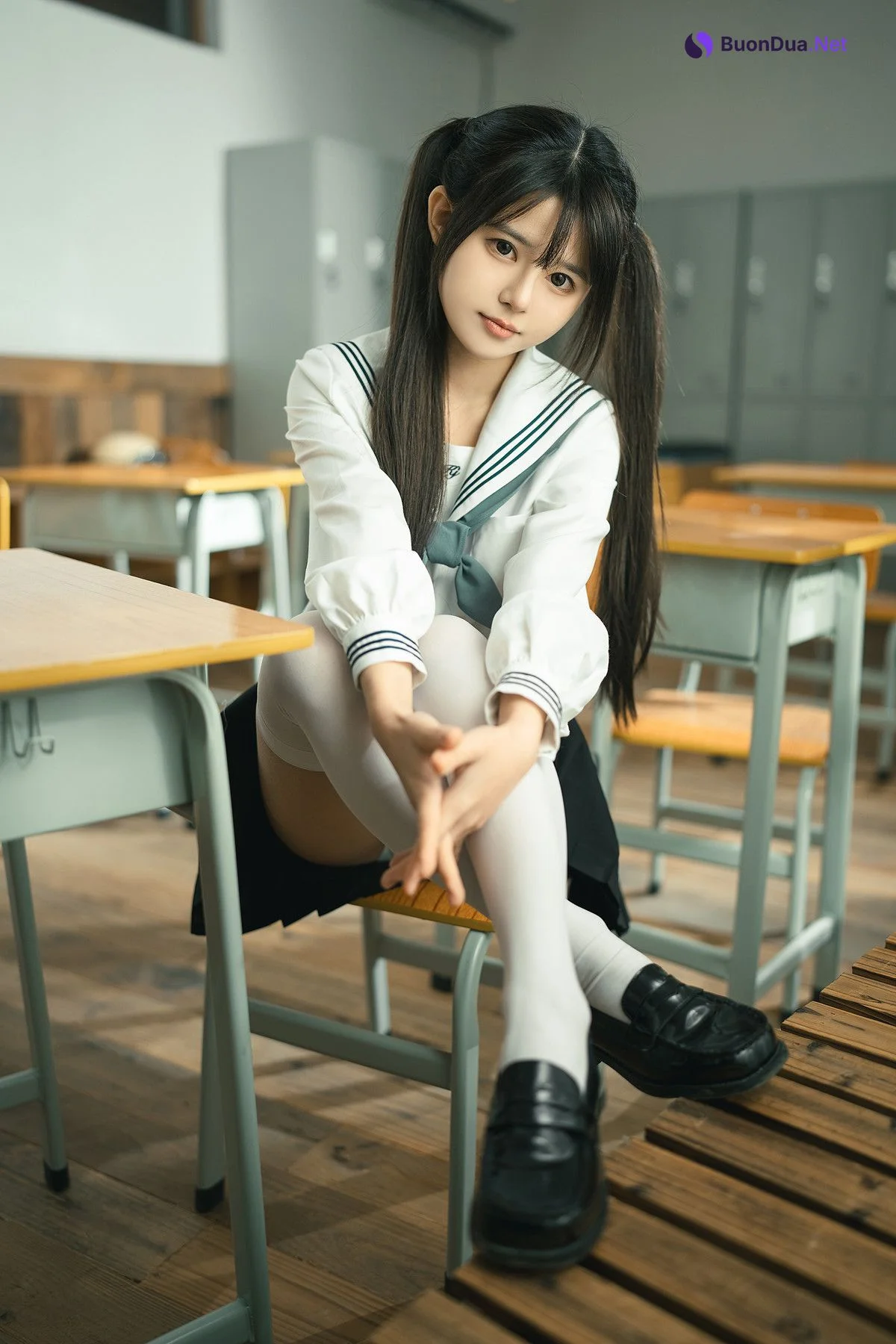 Cosplay Rua阮阮 授课中 In Class - Photo 12