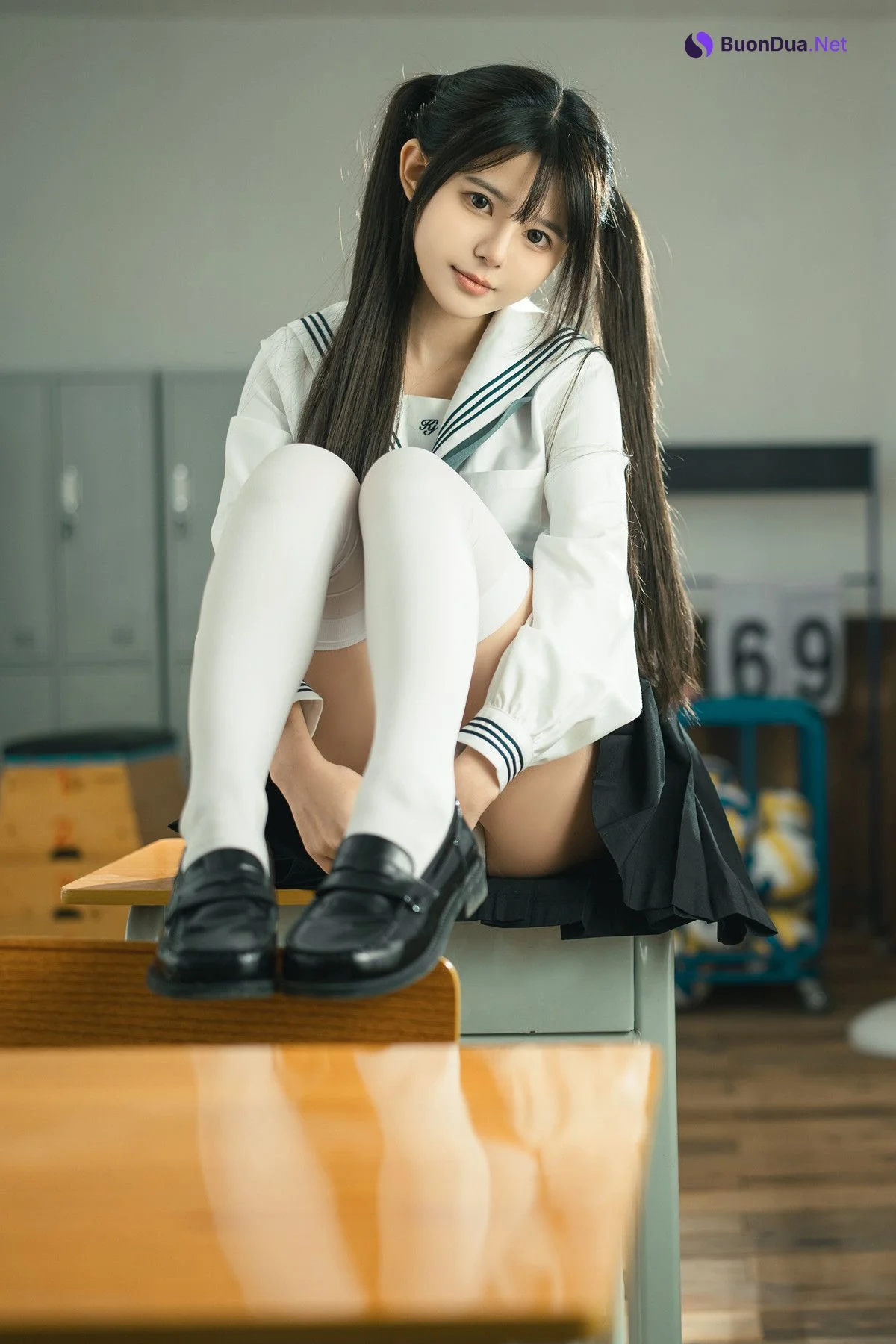 Cosplay Rua阮阮 授课中 In Class - Photo 13