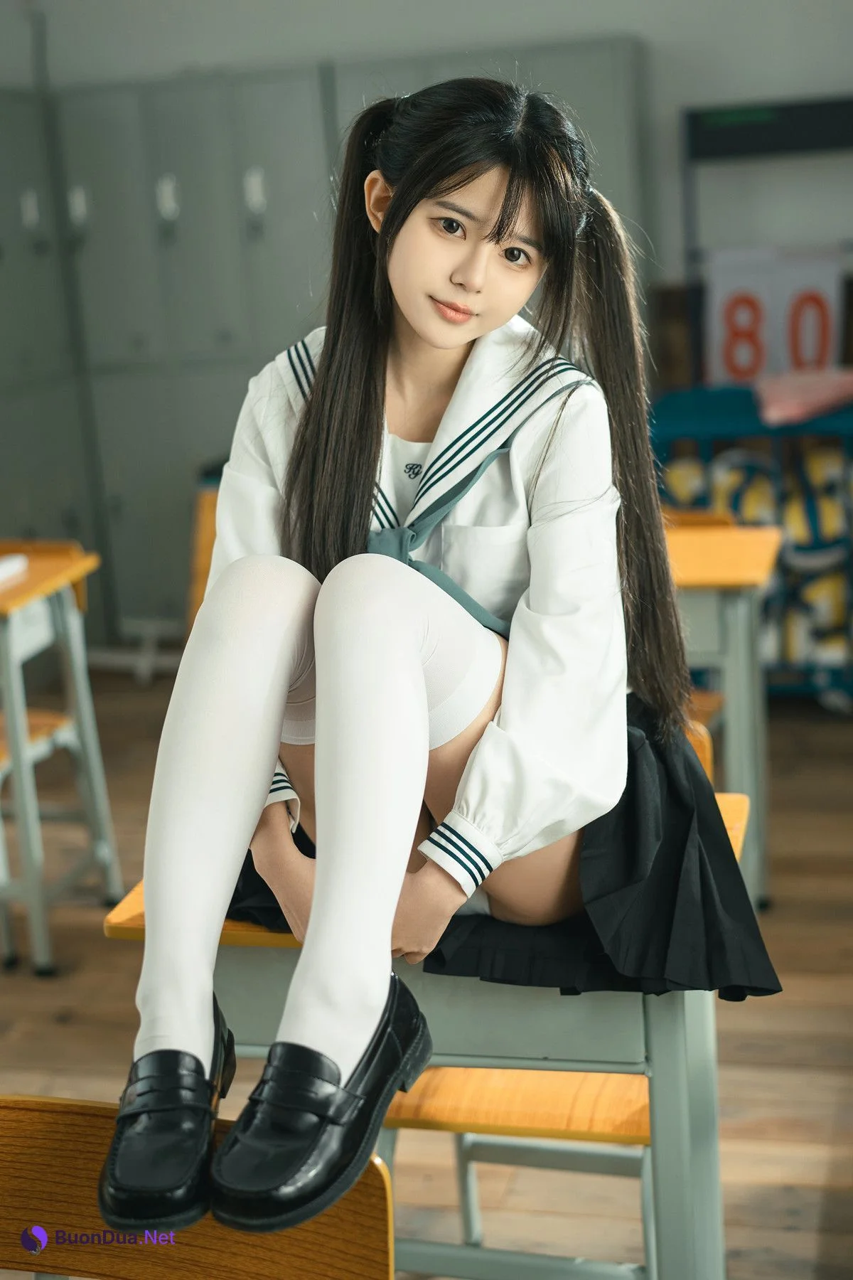 Cosplay Rua阮阮 授课中 In Class - Photo 14